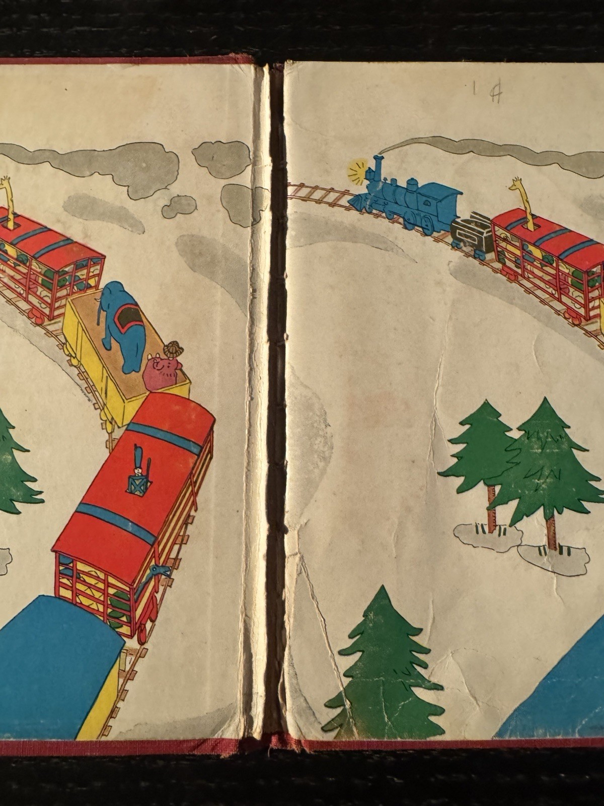 THE LITTLE TRAIN THAT COULD. Platt & Munk Co. 1930. Lois Lenki, No. 358