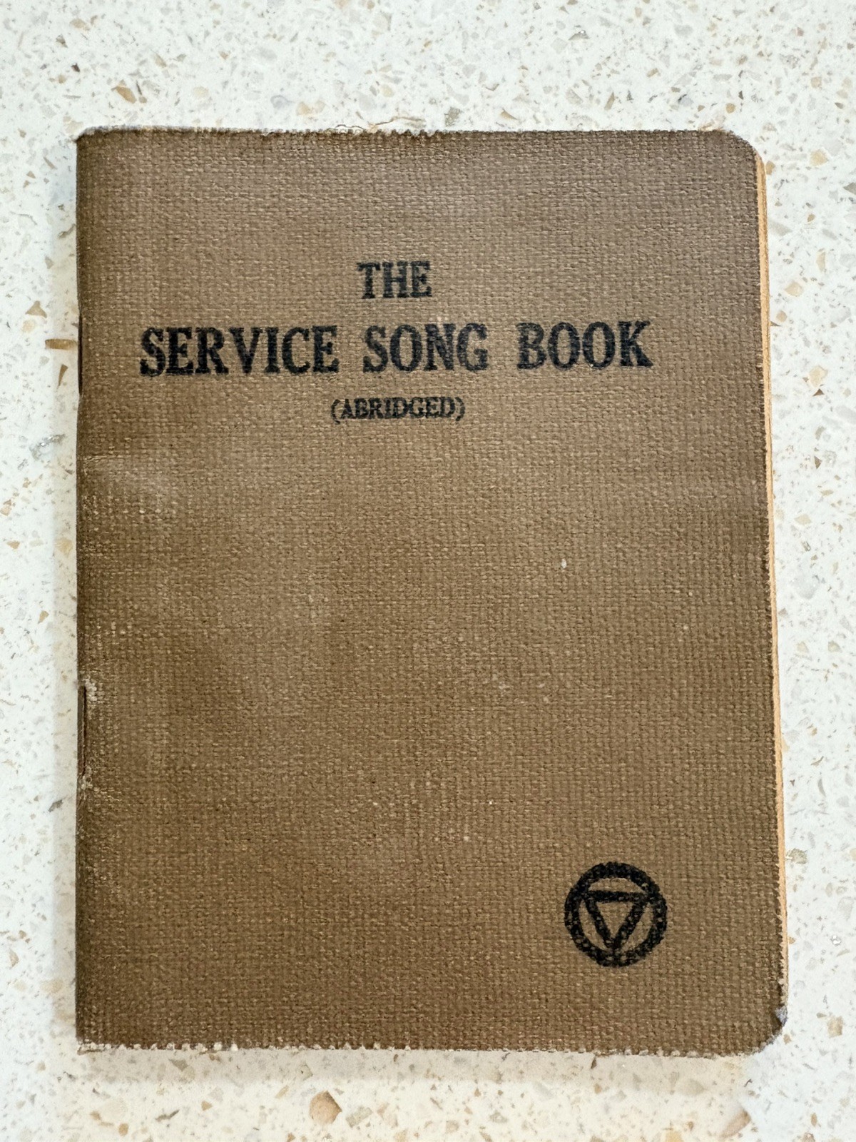 Antique 1917 YMCA The Service Song Book Hymnal – Association Press – Softcover