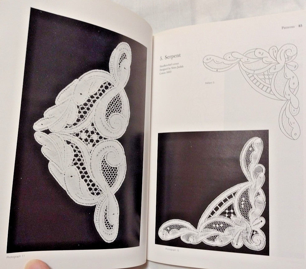 50 Dutch Bobbin Lace Patterns: Withof & Duchesse 2003 PB Yvonne Scheel SIGNED!