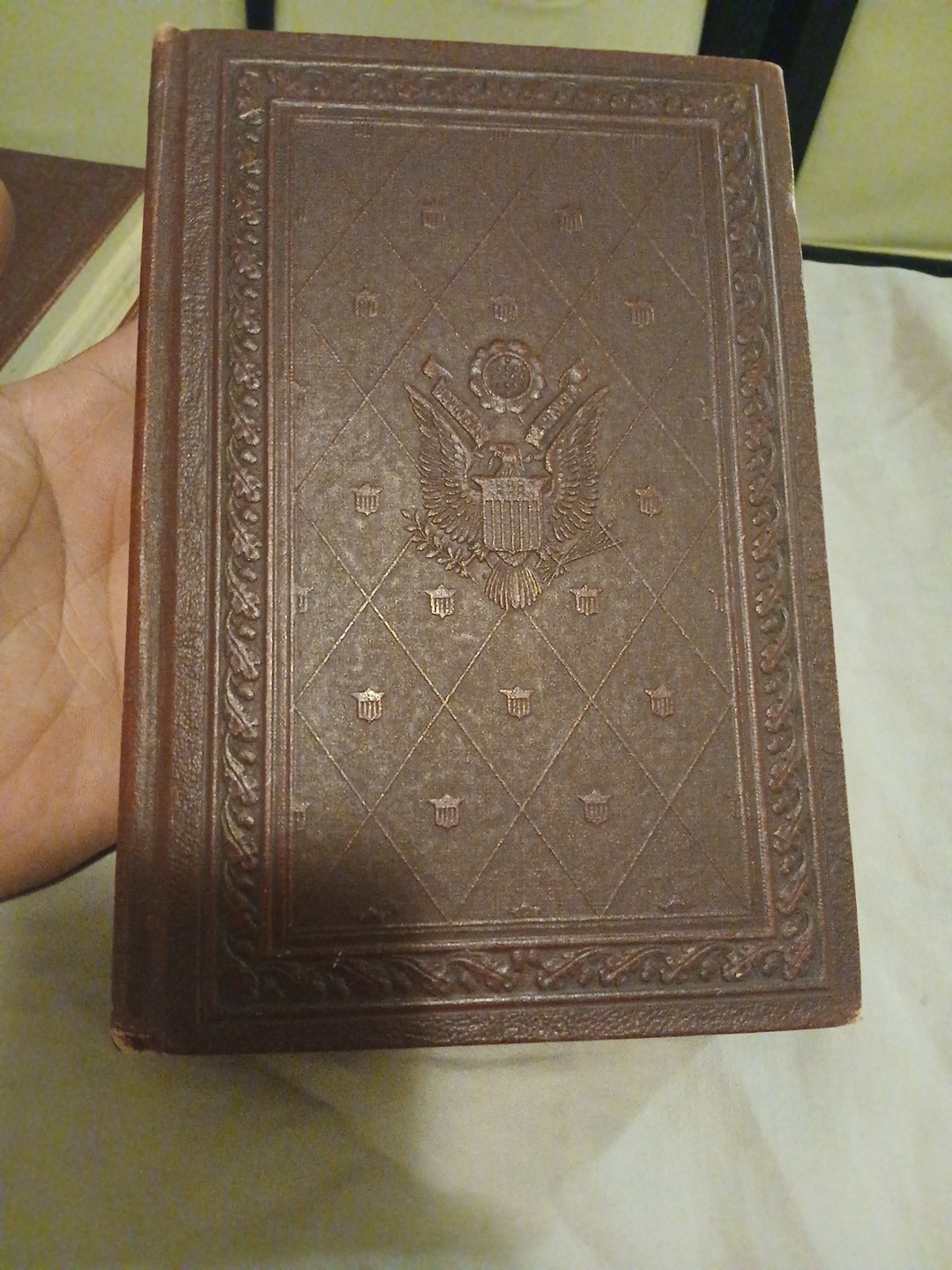 History of the United States Illustrated Vol IV ~ Leather bound 1922 ~ Very Good