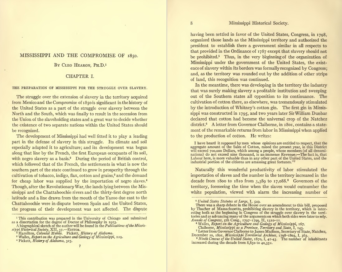 Mississippi Historical Society Publications (1902-1925) – 14 old Volumes on DVD