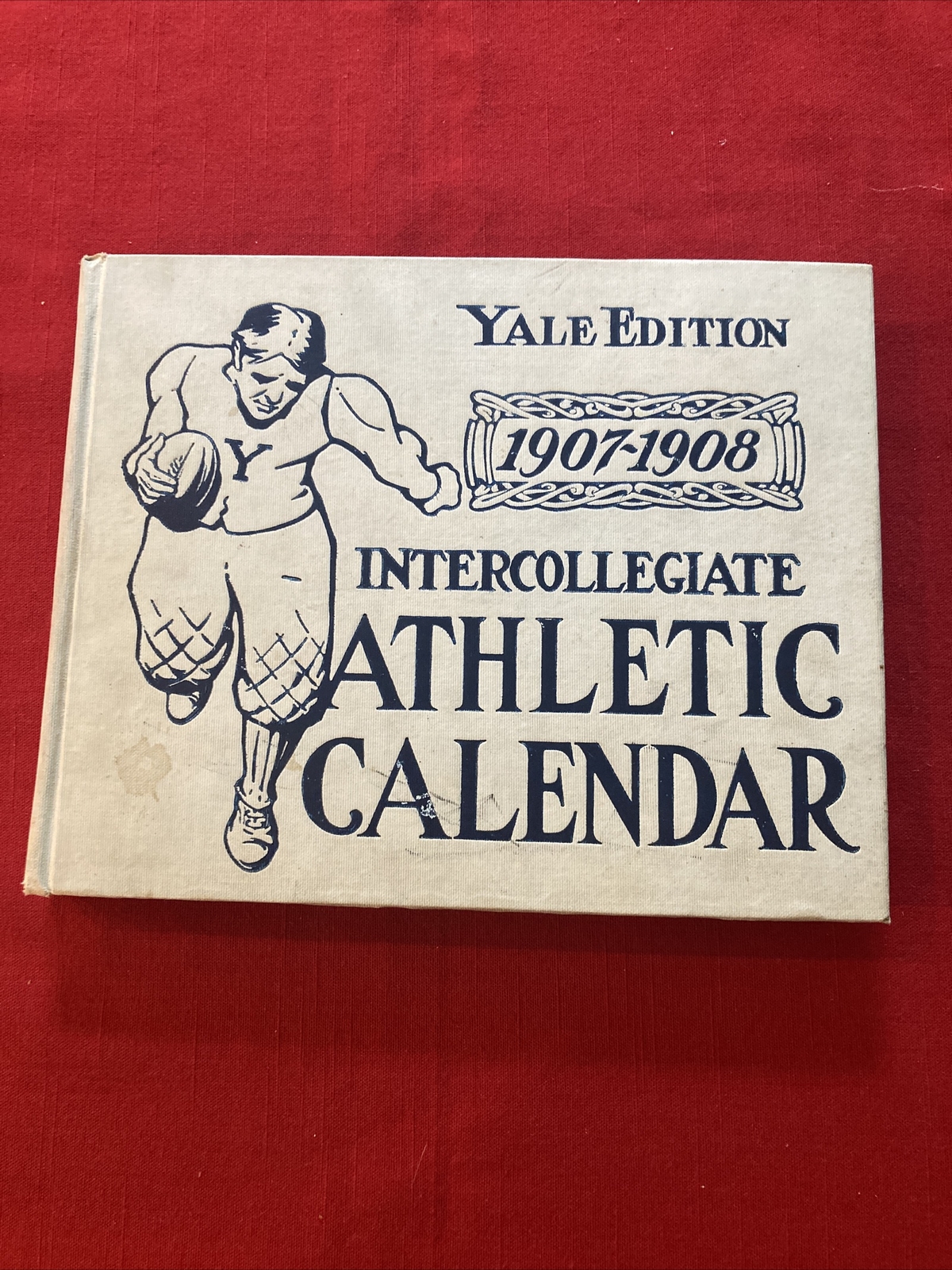1907-08 Yale Intercollegiate Athletic Calendar – College Sports Records + Photos