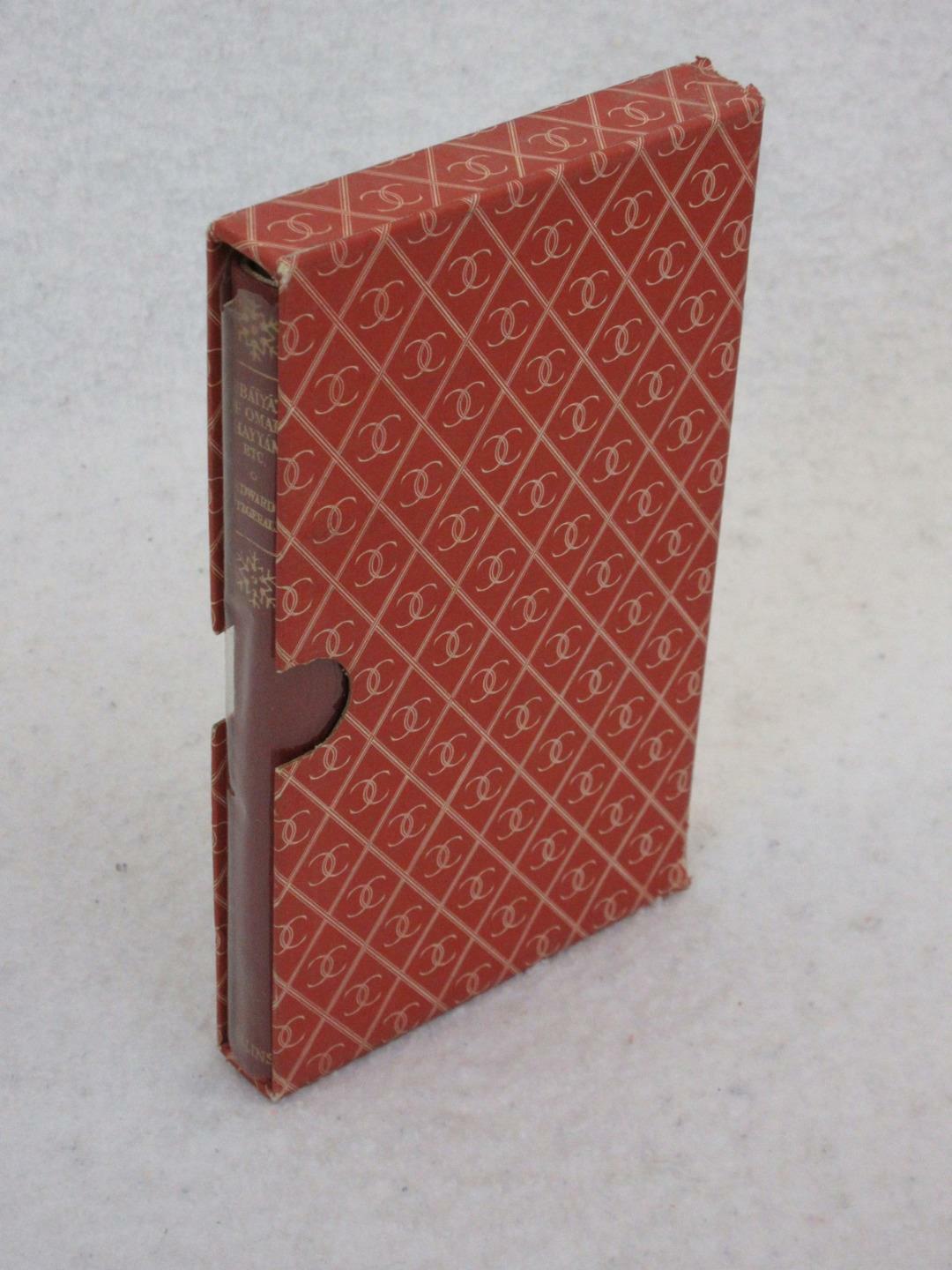 RUBAIYAT OF OMAR KHAYYAM Edward Fitzgerald Collins Flexible Leather in Slipcase
