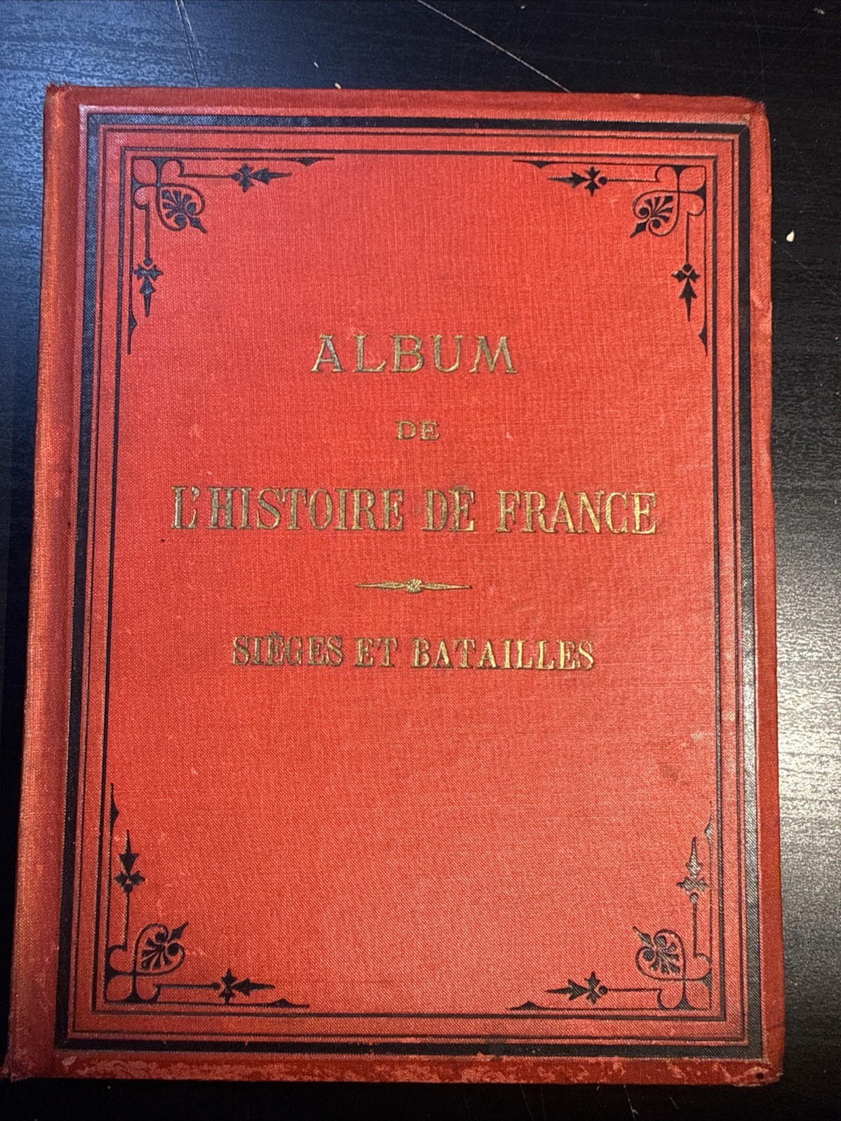 French History Album. Engravings, 1886 Hardcover