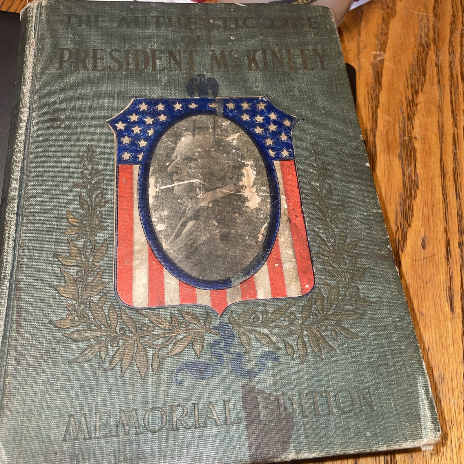 Antique The Authentic Life of President McKinley Memorial Edition Book 1901