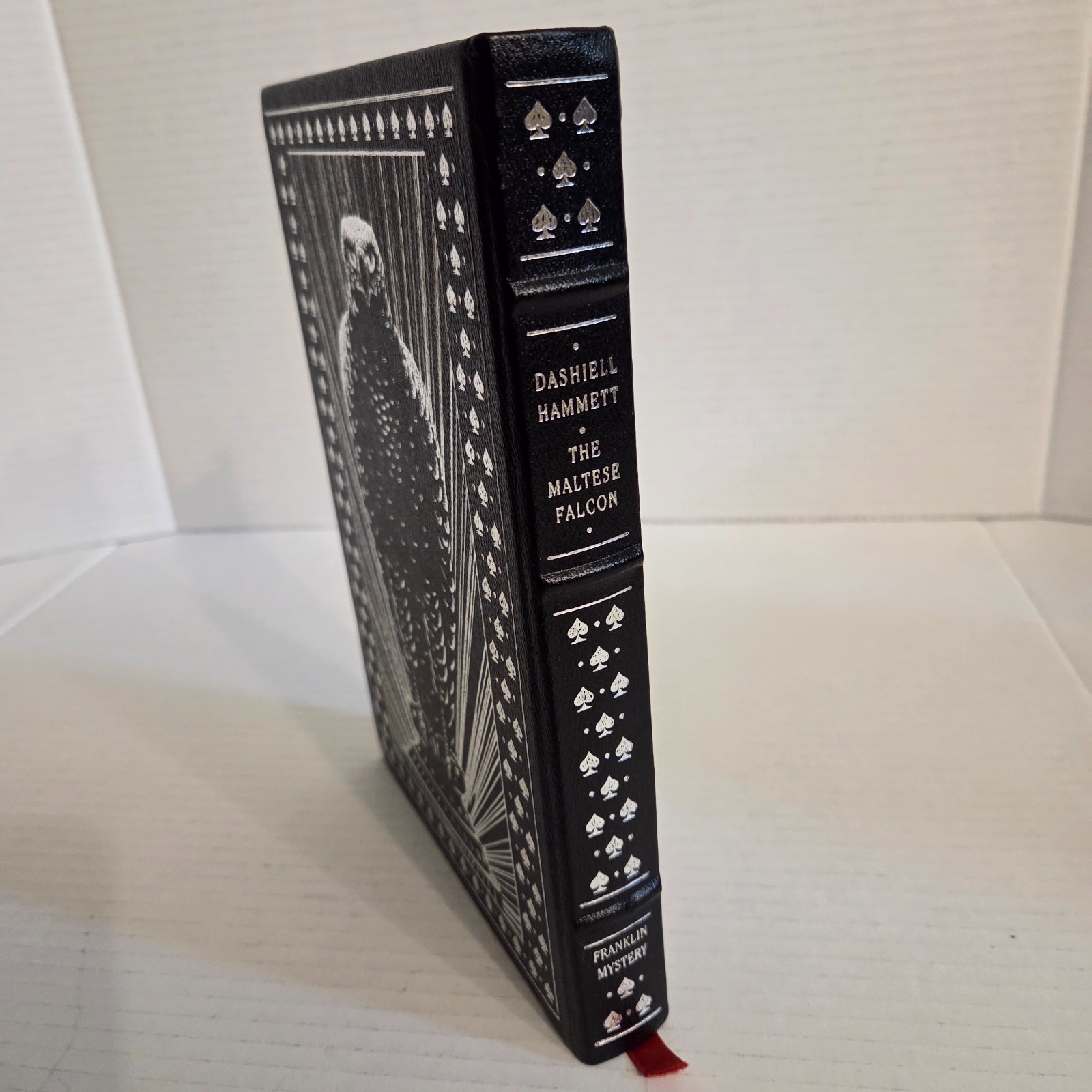 FIVE SPADES LEATHER VERSION Franklin Library The Maltese Falcon Dashiell Hammett
