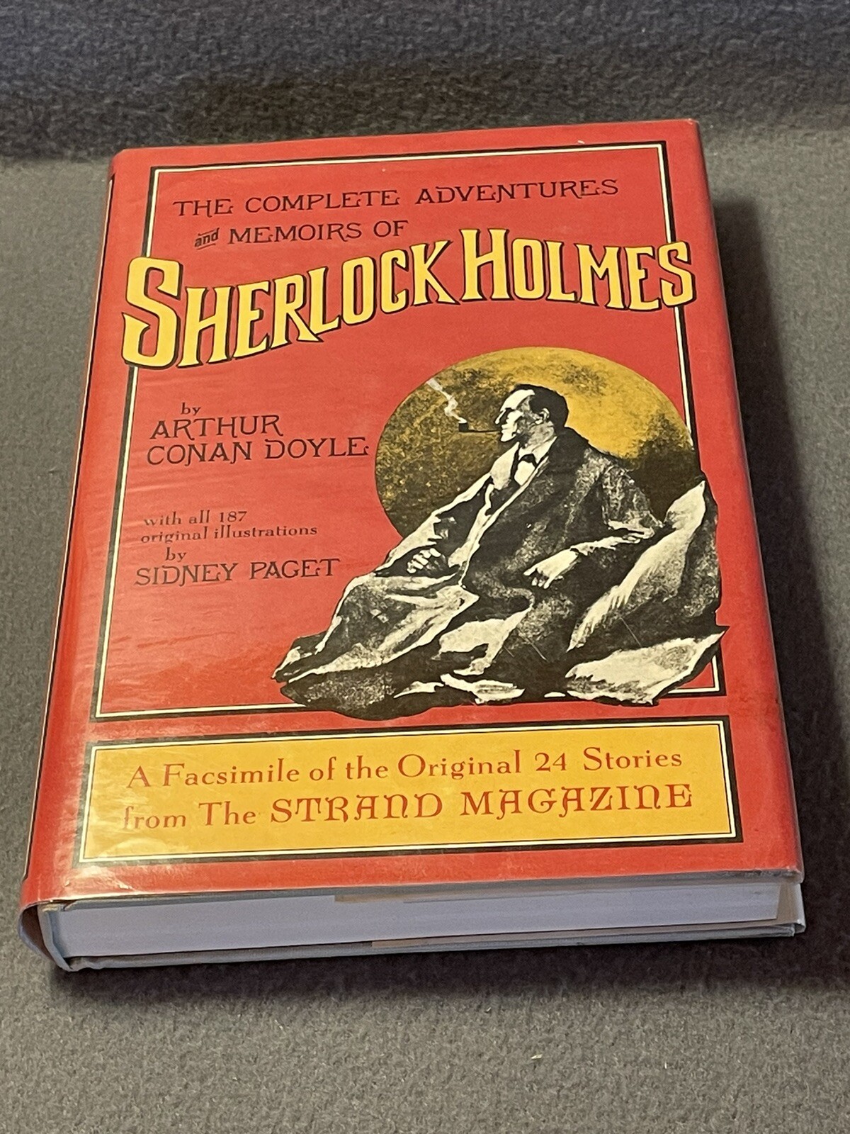 The Complete Adventures and Memoirs Of Sherlock Holmes 1975 Bramhall House HC/DJ