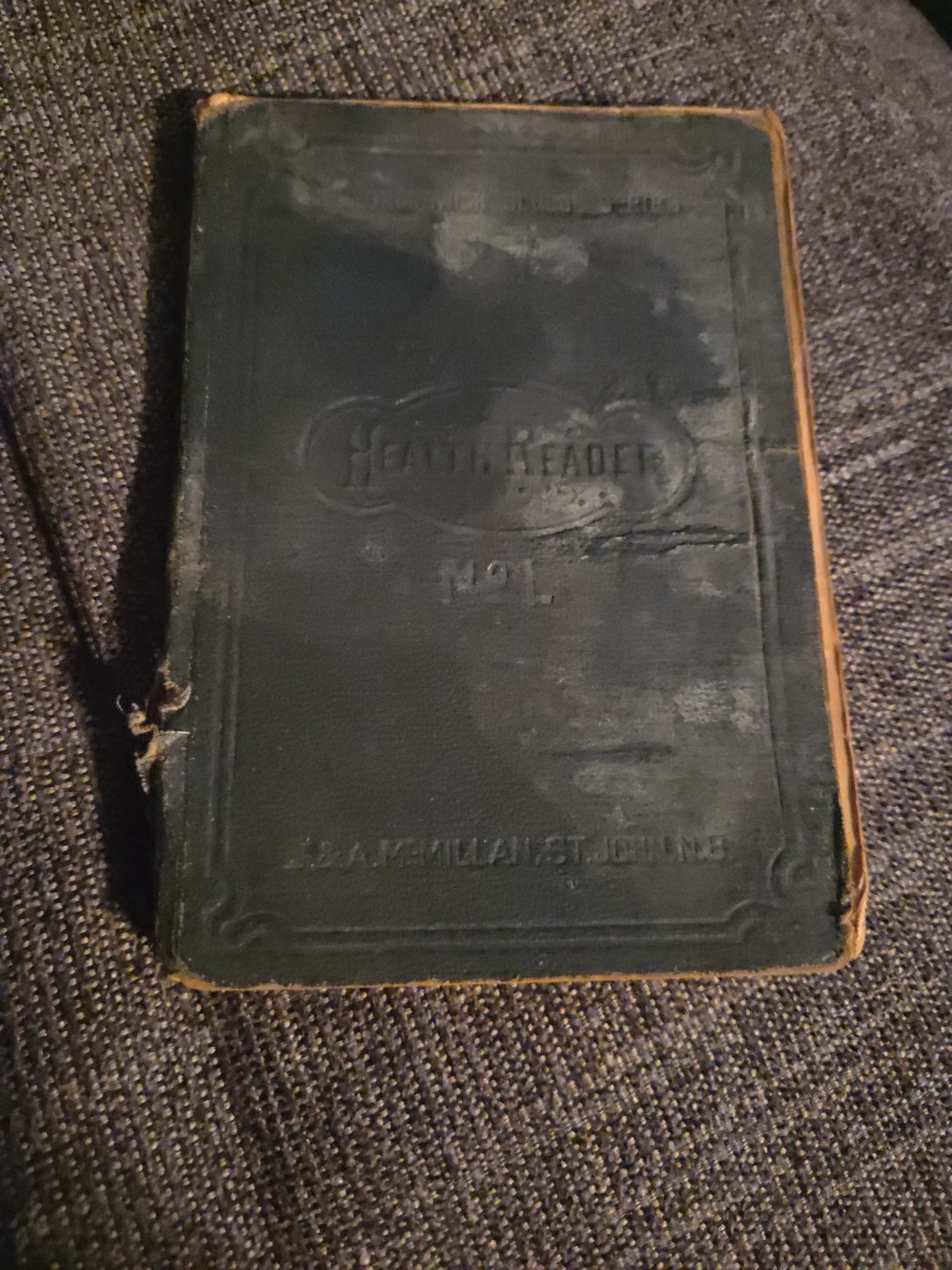 Antique New Brunswick School Series Health Reader No. 1 Book 1893