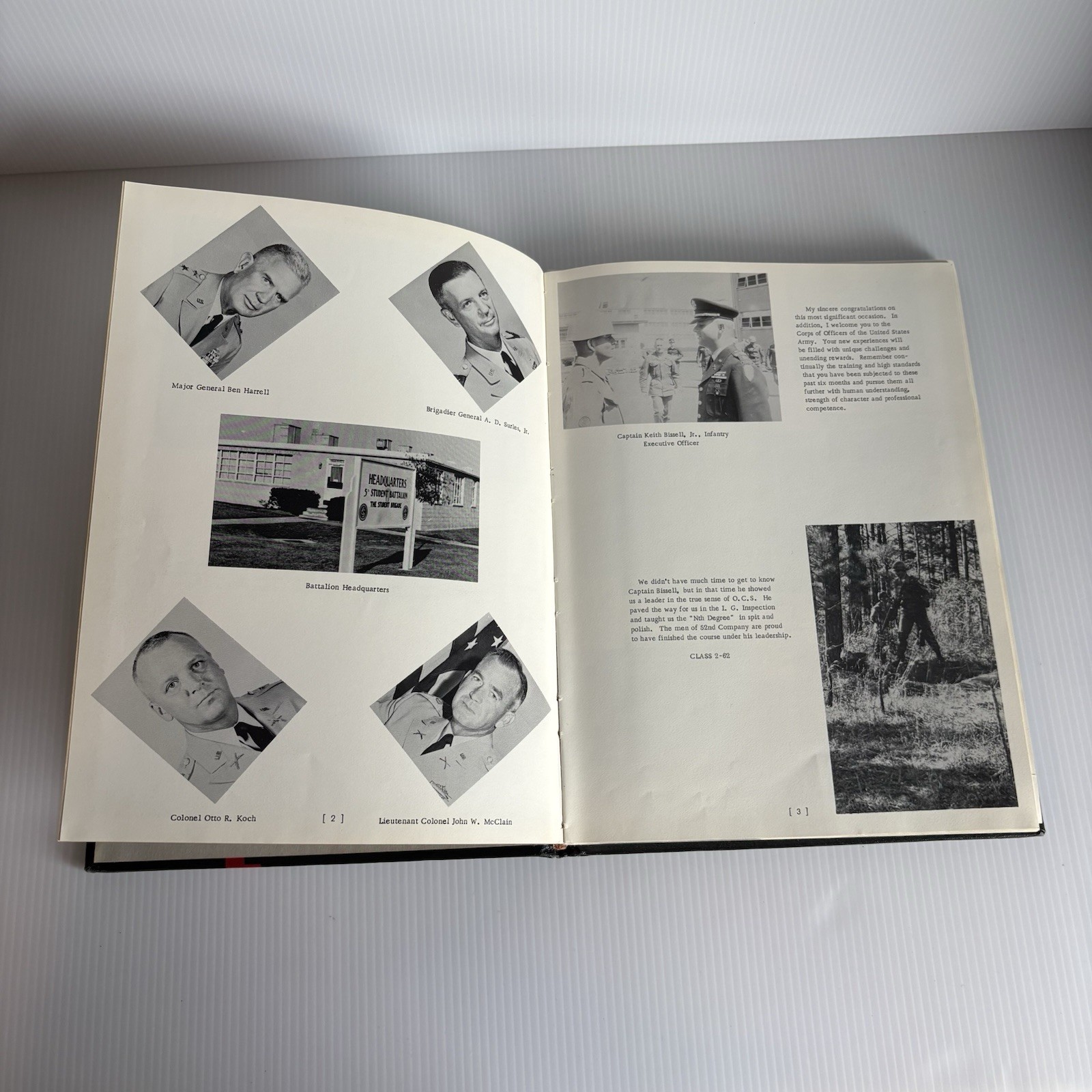 Army Officer Candidate School Class Book 1962 Miami Florida