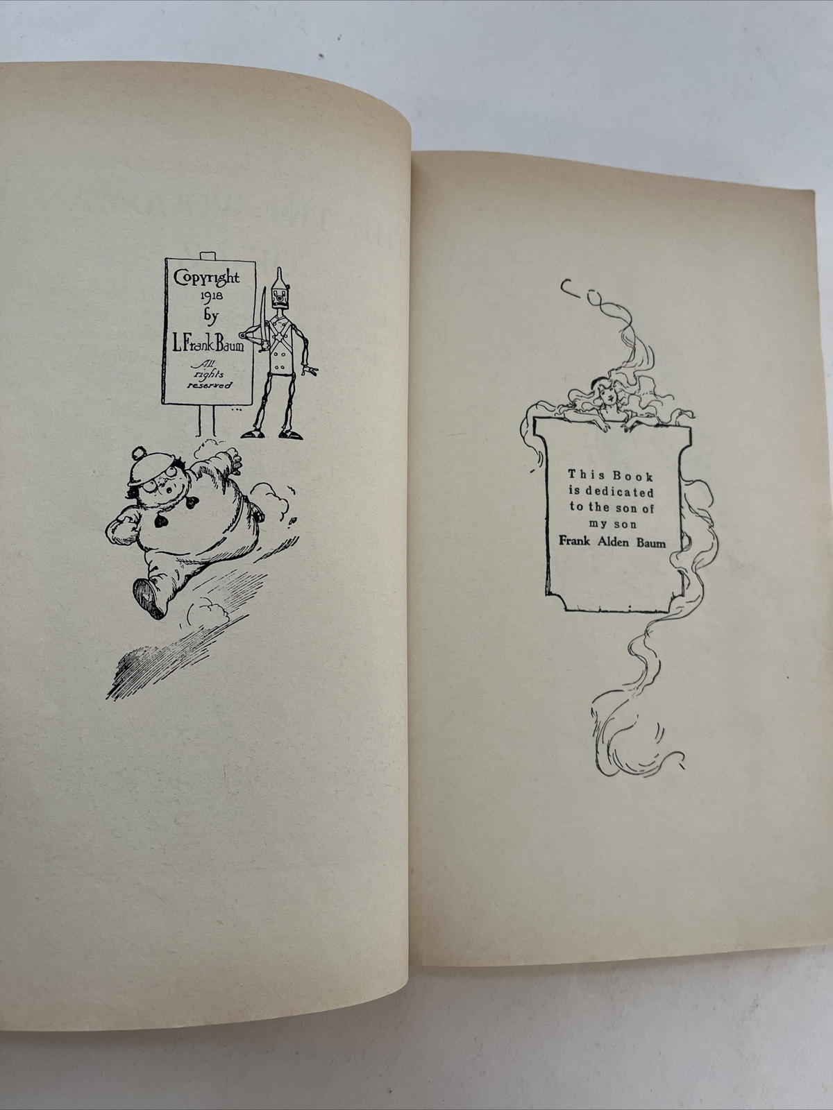 The tin woodman of OZ by L. Frank Baum (1980 PB Canada) Illustrated J.R. Neil