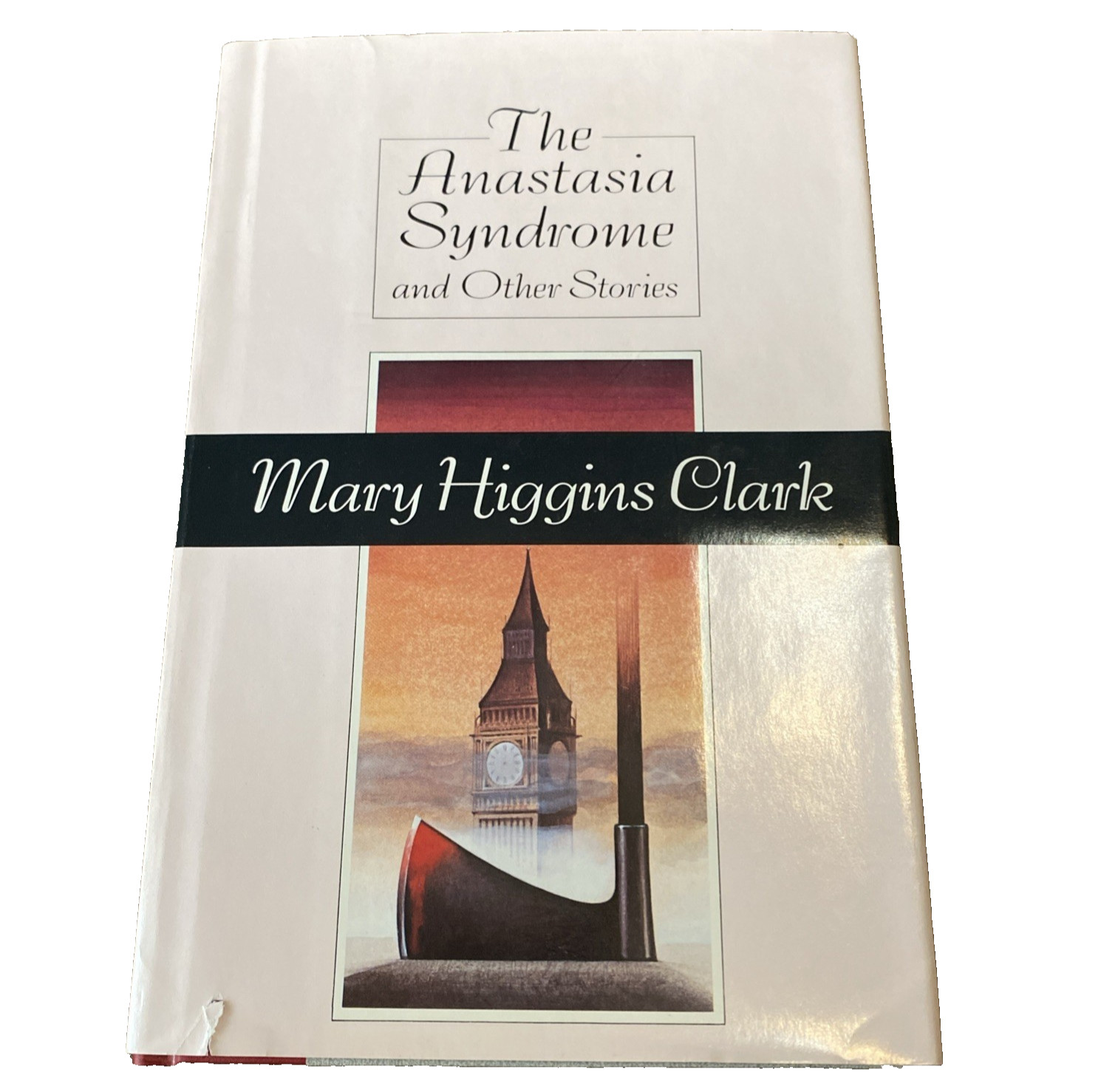 The Anastasia Syndrome by Mary Higgins Clark 1989 HC DJ 1st Edition Printing EUC