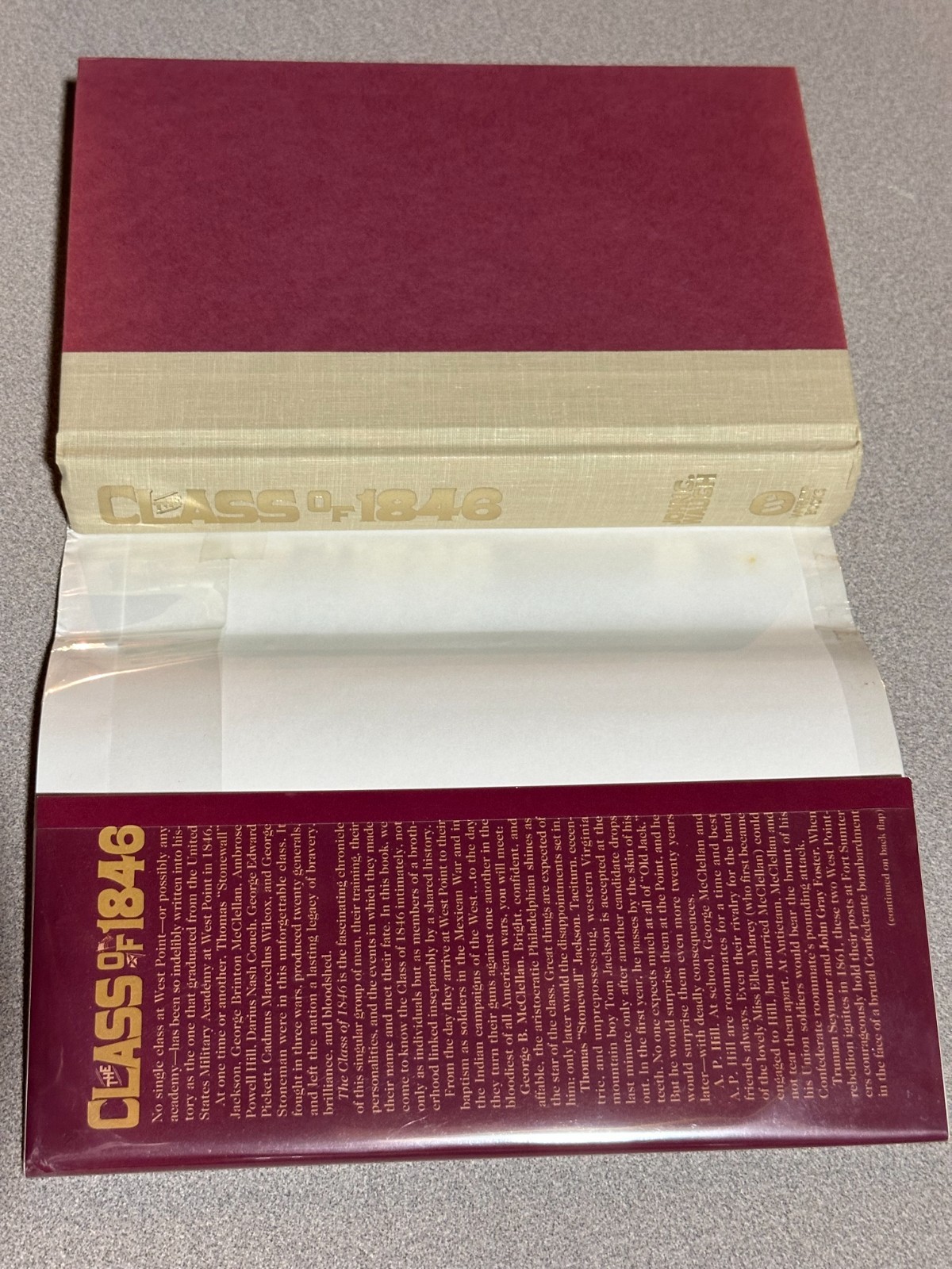 The Class of 1846 : From West Point to Appomattox – HB/DJ 1994 FIRST – CIVIL WAR