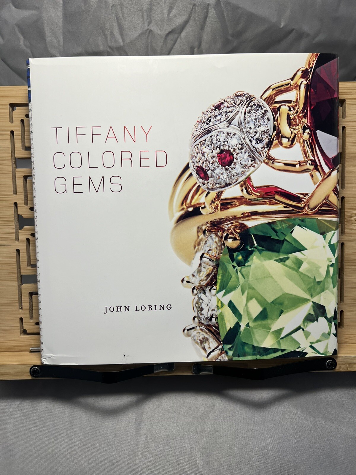Tiffany Colored Gems by John Loring (2007, Hardcover) SIGNED BY JOHN LORING