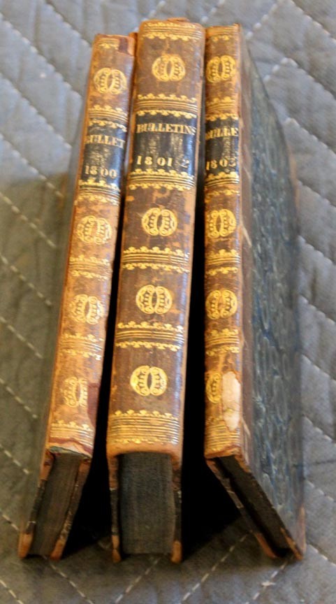 3 Vols British Navy “Bulletins of the Campaigns of 1800-1803” (French/Napoleon)
