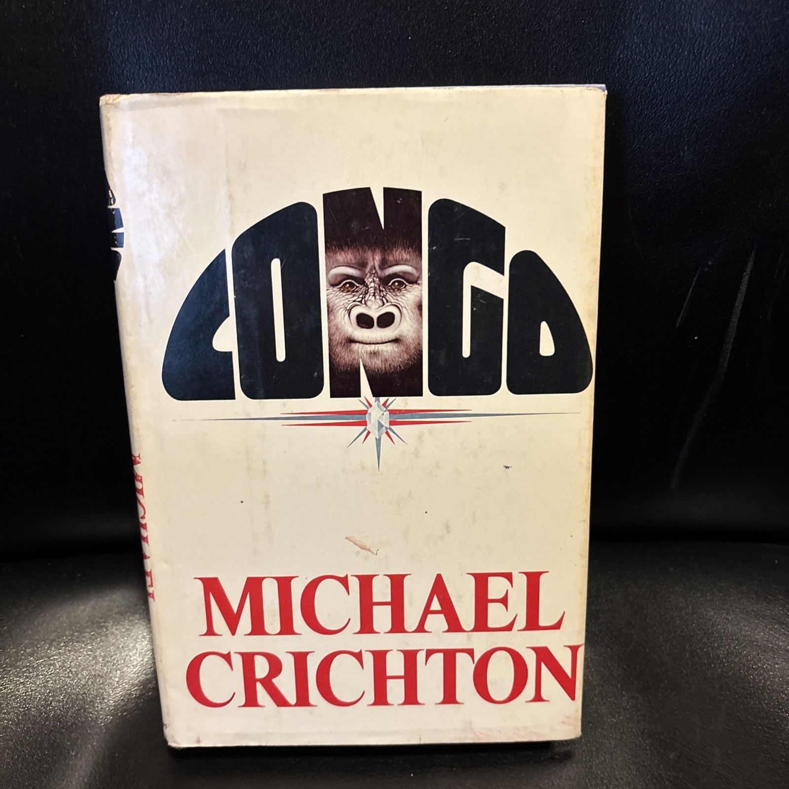 Congo – Michael Crichton (1980 HC Book w/DJ) BCE – Alfred A. Knopf First