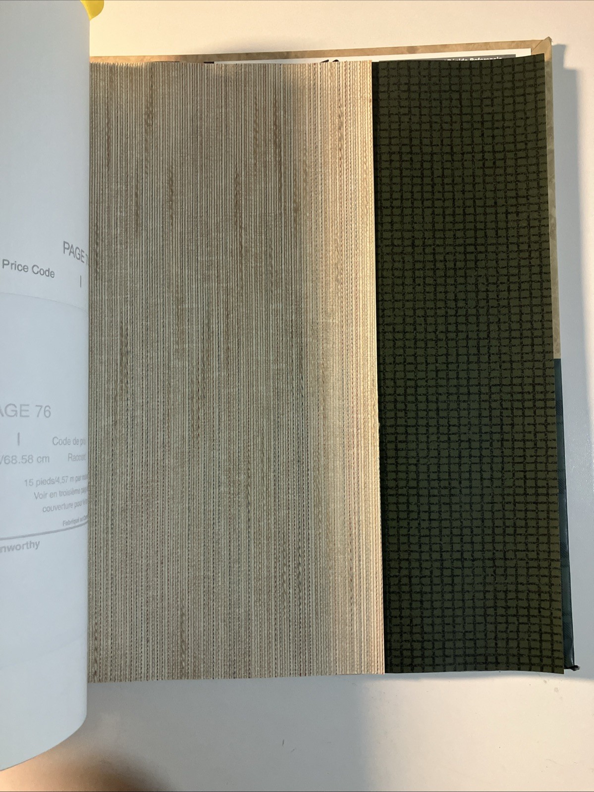 Early 2000’s Sunworthy FOR MEN ONLY Resource Book Wallcoverings & Borders 17×16