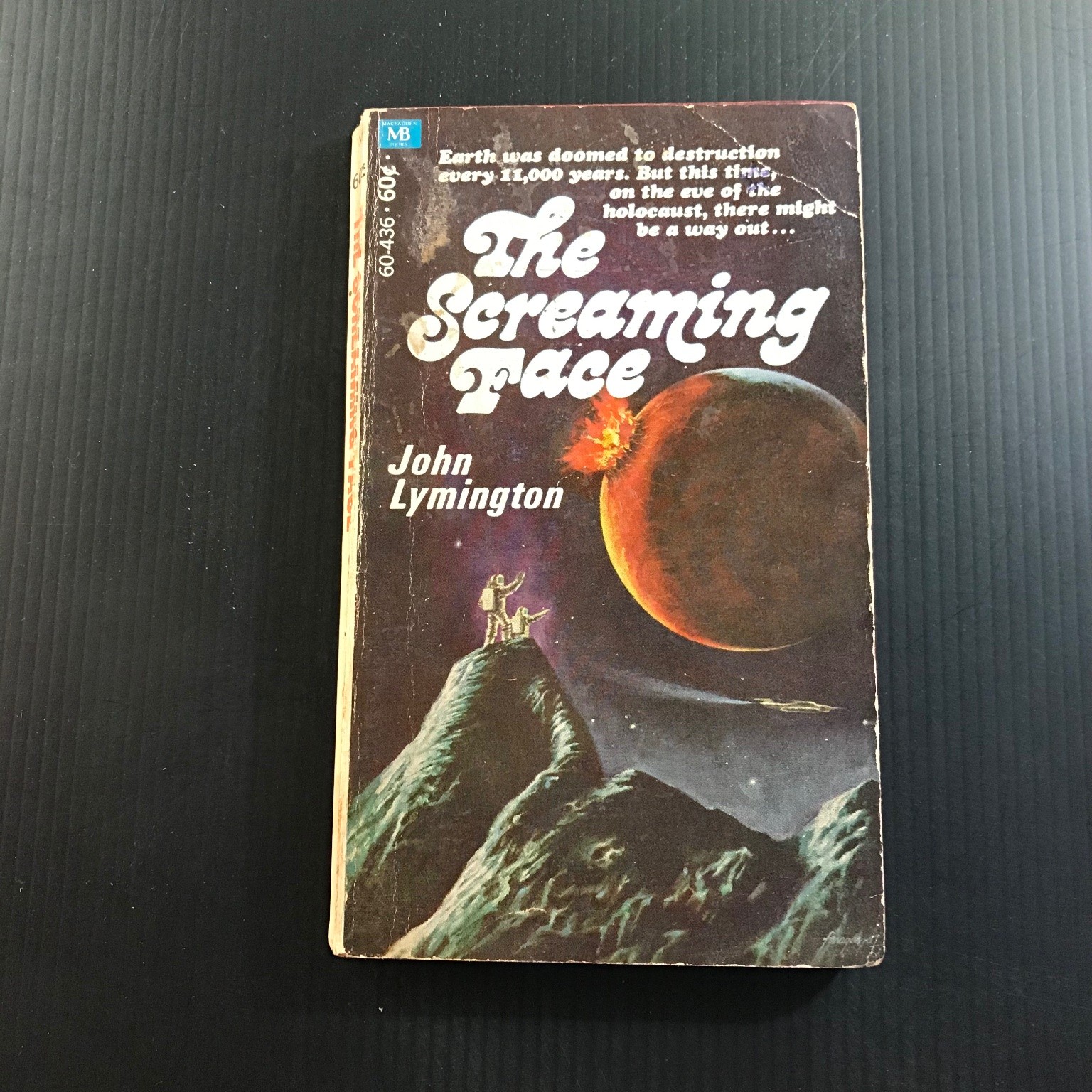 The Screaming Face John Lymington 1968 Macfadden-Bartell Vintage Sci-Fi Horror