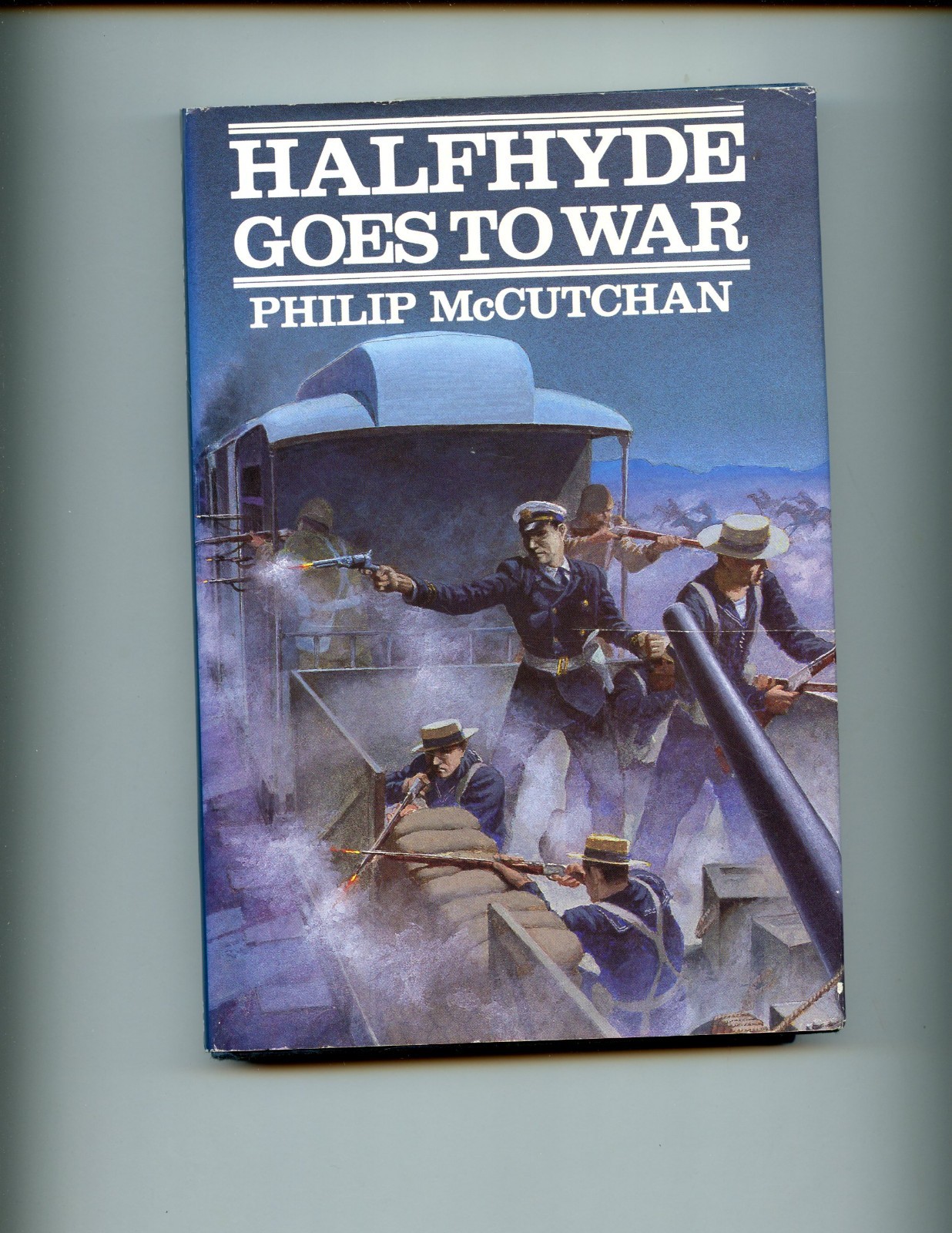 HALFHYDE GOES TO WAR, McCutchan, # 13 IN SERIES, 1st US, HB dj, VG