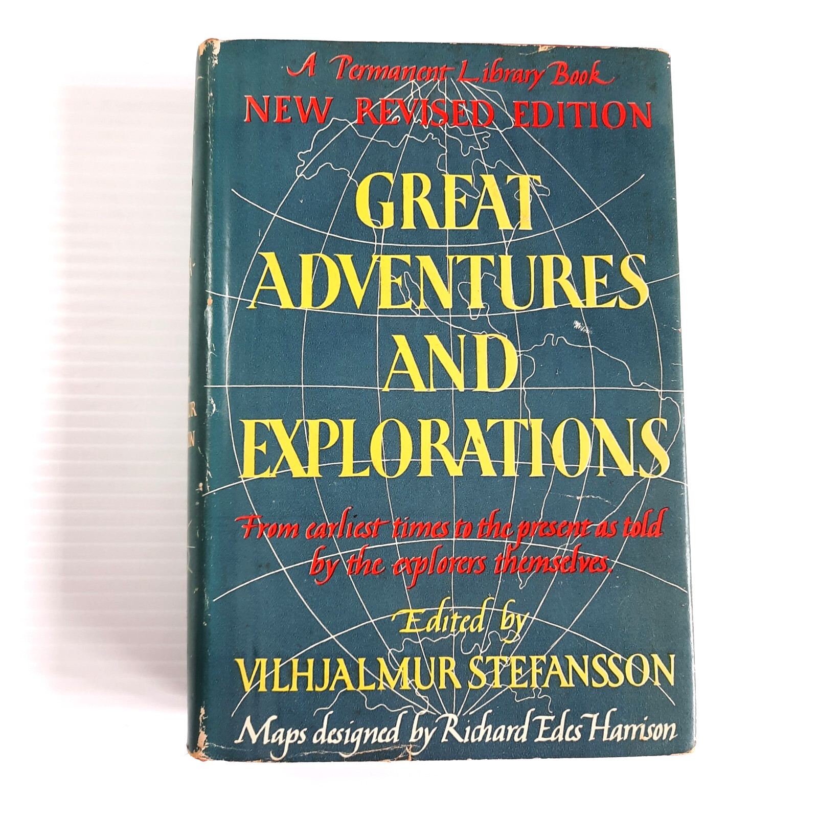 1952 Travel History Great Adventures and Explorations Maps Narrative HCDJ