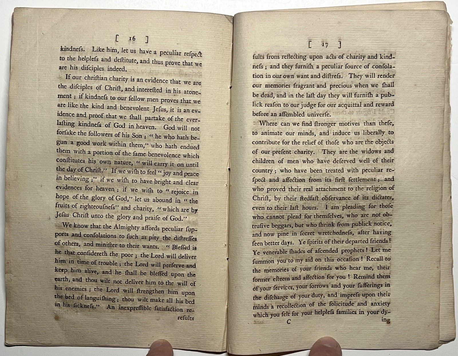 1795 SERMON MASSACHUSETTS CHARITABLE SOCIETY WIDOWS ORPHANS THACHER 1ST ED RARE!