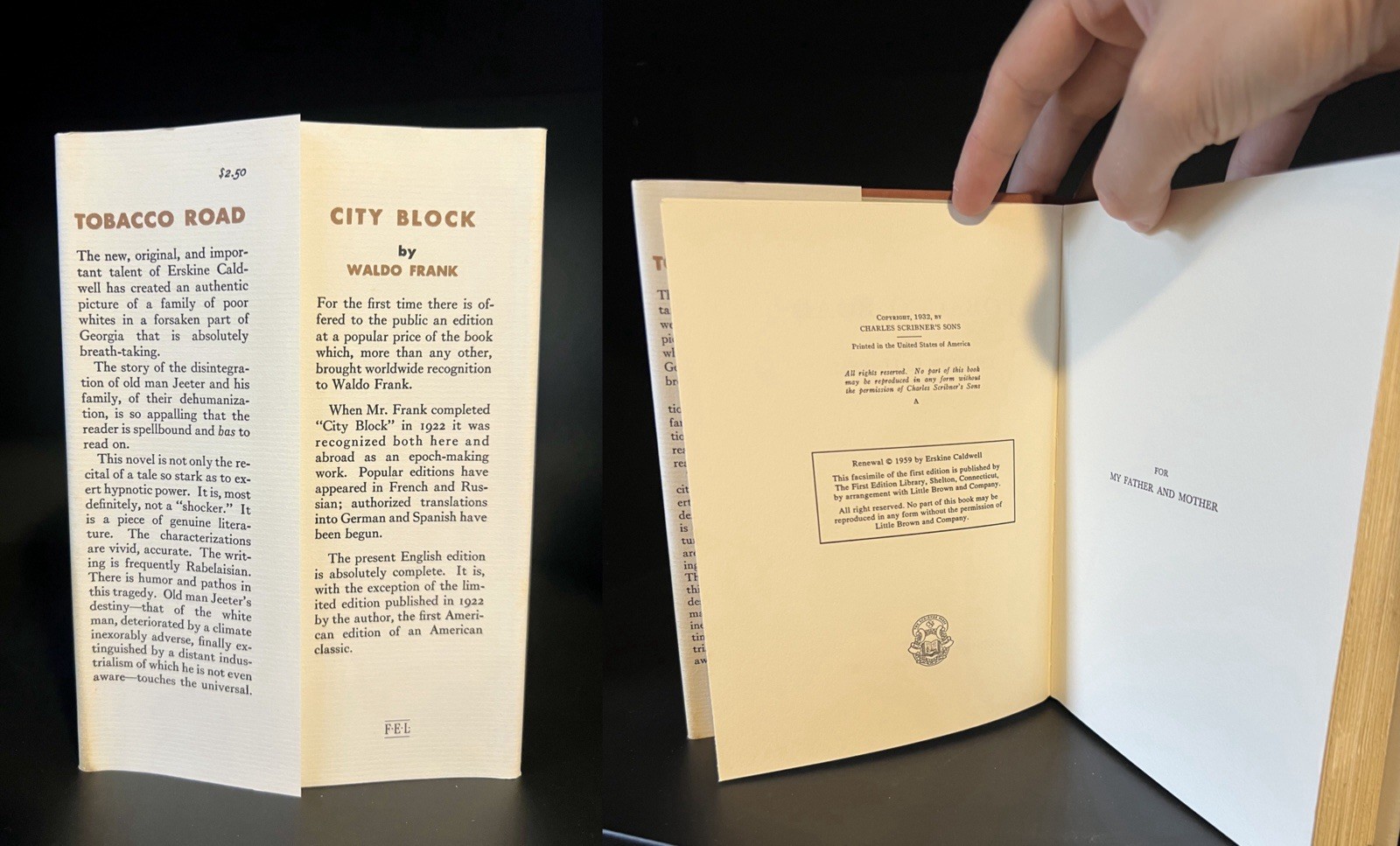 First Edition Library Facsimile (FEL) Slipcase Lot of 12 Fitzgerald, Kerouac, &c