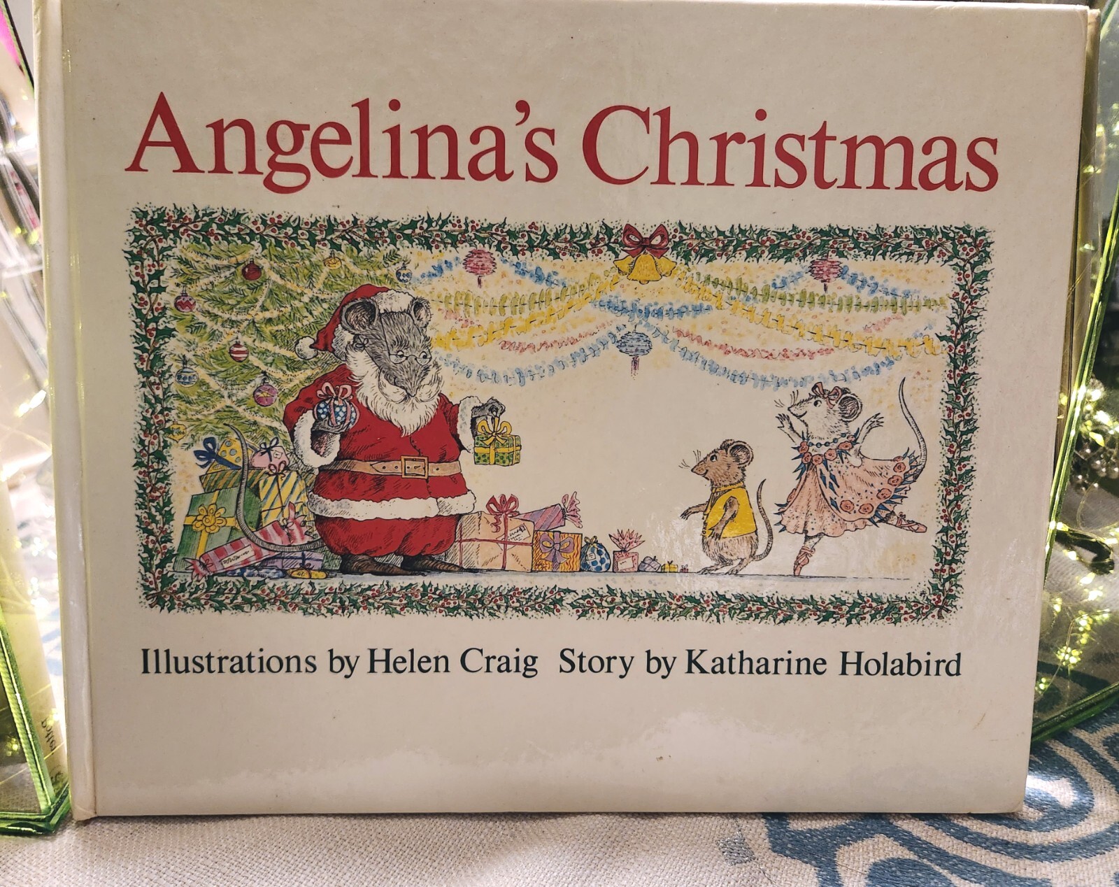 Angelina’s Christmas (Collectors Book Item)-1985
