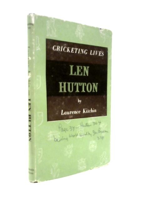 Len Hutton (Laurence Kitchin – 1953) (ID:34723)