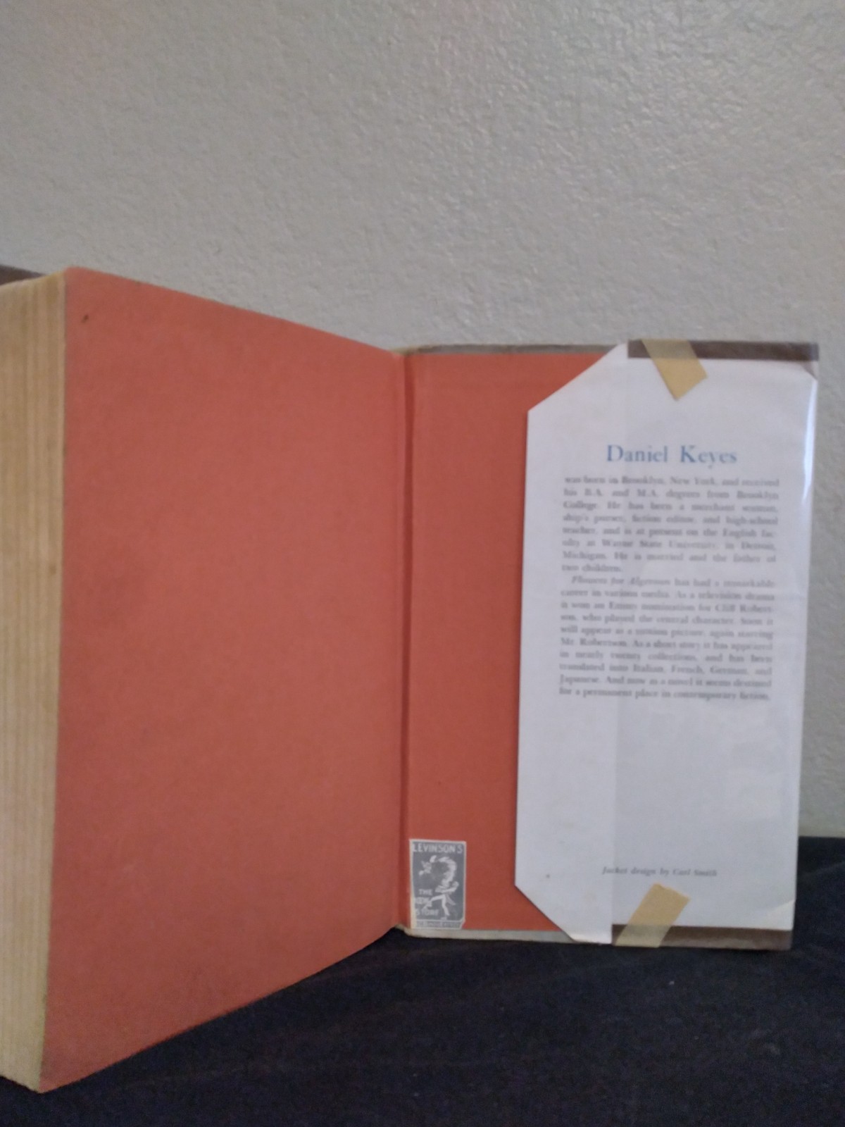 Flowers for Algernon by Daniel Keyes 1st Ed. Hardcover; Harcourt, Brace & World