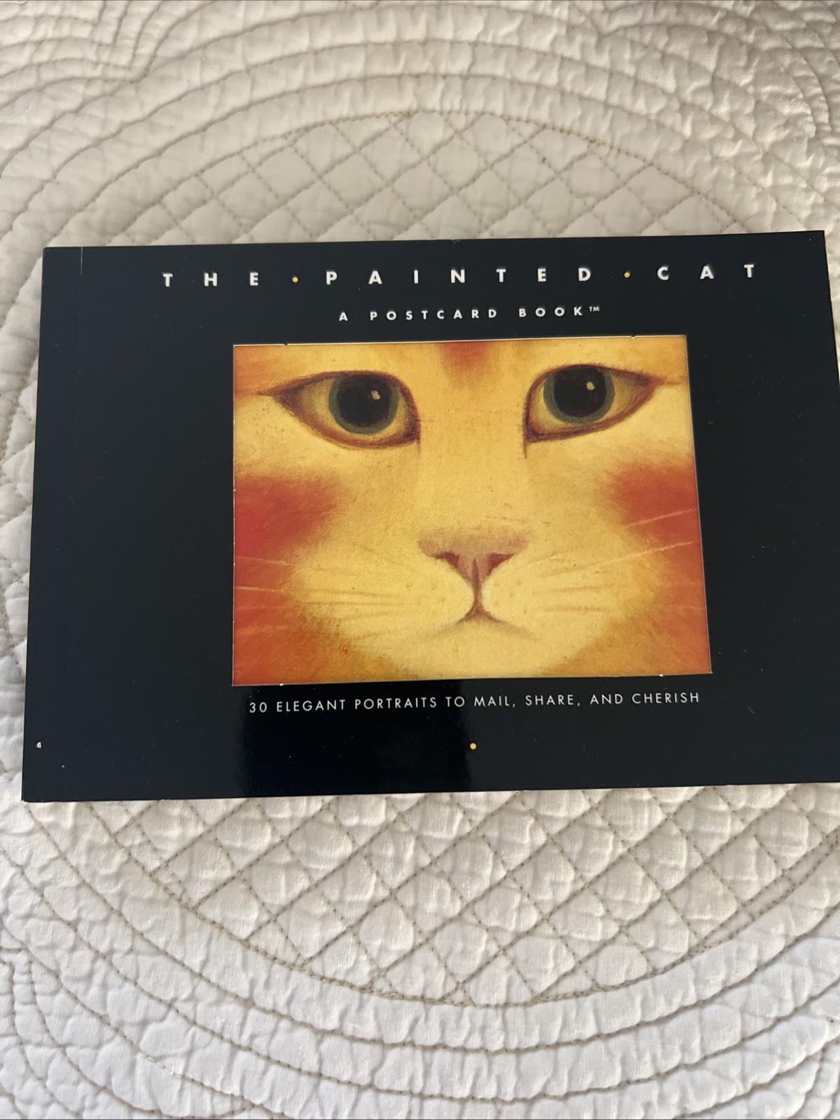 Painted Cat A Postcard Book by Running Press First 1st Edition LN PB 1994