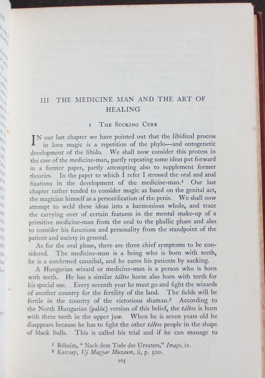 Rare Antique Old Book Animism Magic Divine King 1930 Occult Death Soul Healing ?