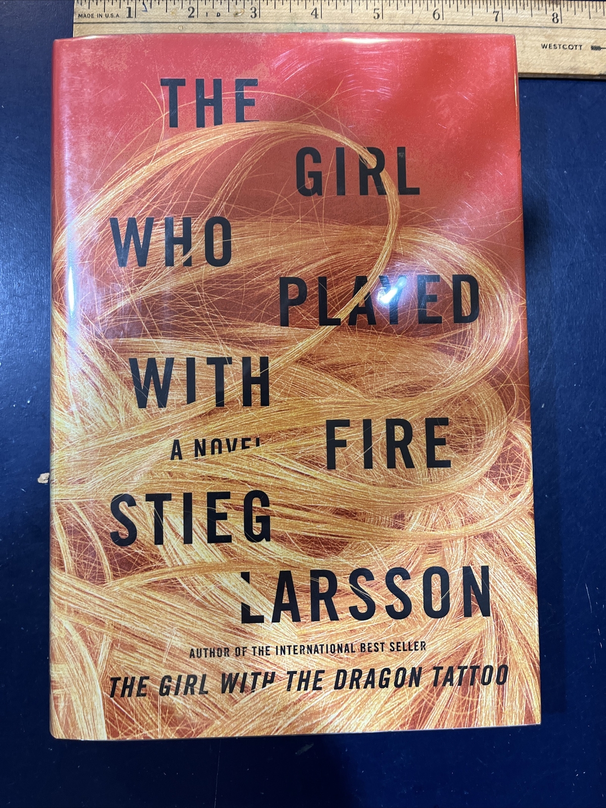 THE GIRL WHO PLAYED WITH FIRE By Stieg Larsson 2009 HCDJ 1st USA Edition