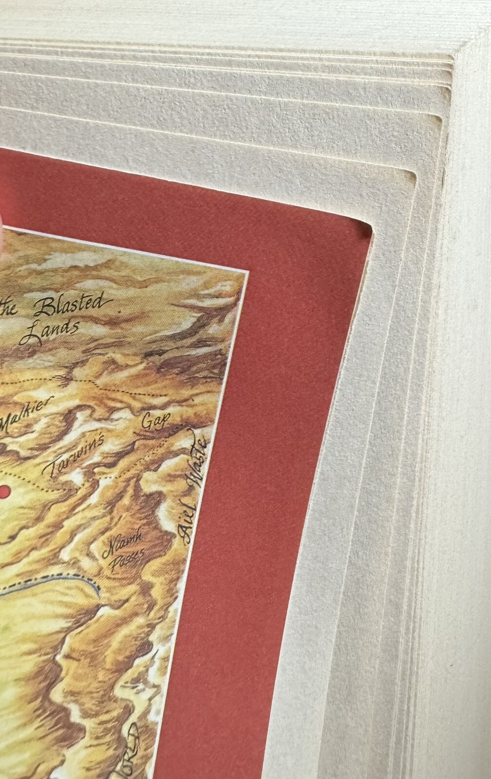 The Dragon Reborn-Robert Jordan-SIGNED!-INSCRIBED!-First/1st TPB-Bk 3-VERY RARE!