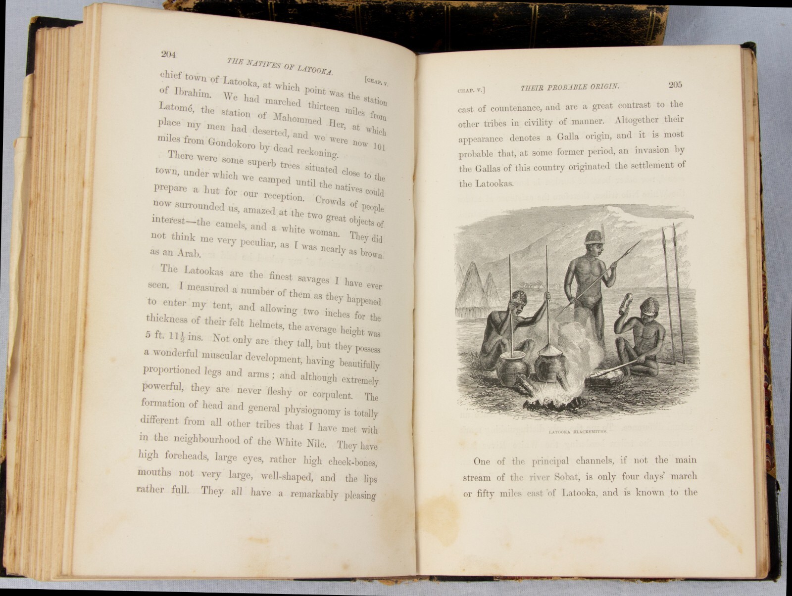 Samuel BAKER – 1866 Albert N’Yanza – 1st edition – Africa travel – maps + plates
