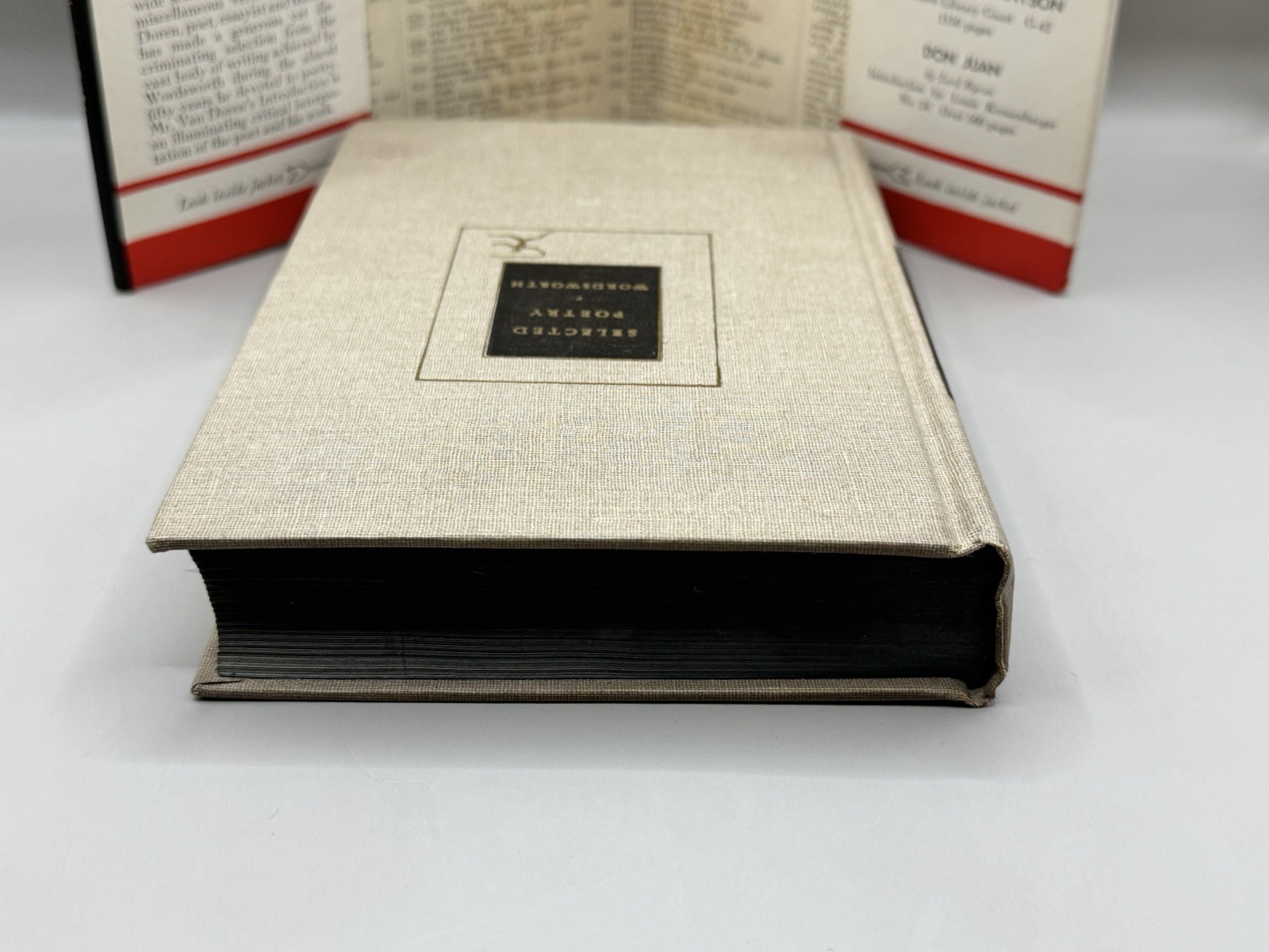 William Wordsworth Selected Poetry Modern Library 268 HC DJ 1950 Mark Van Doren-
