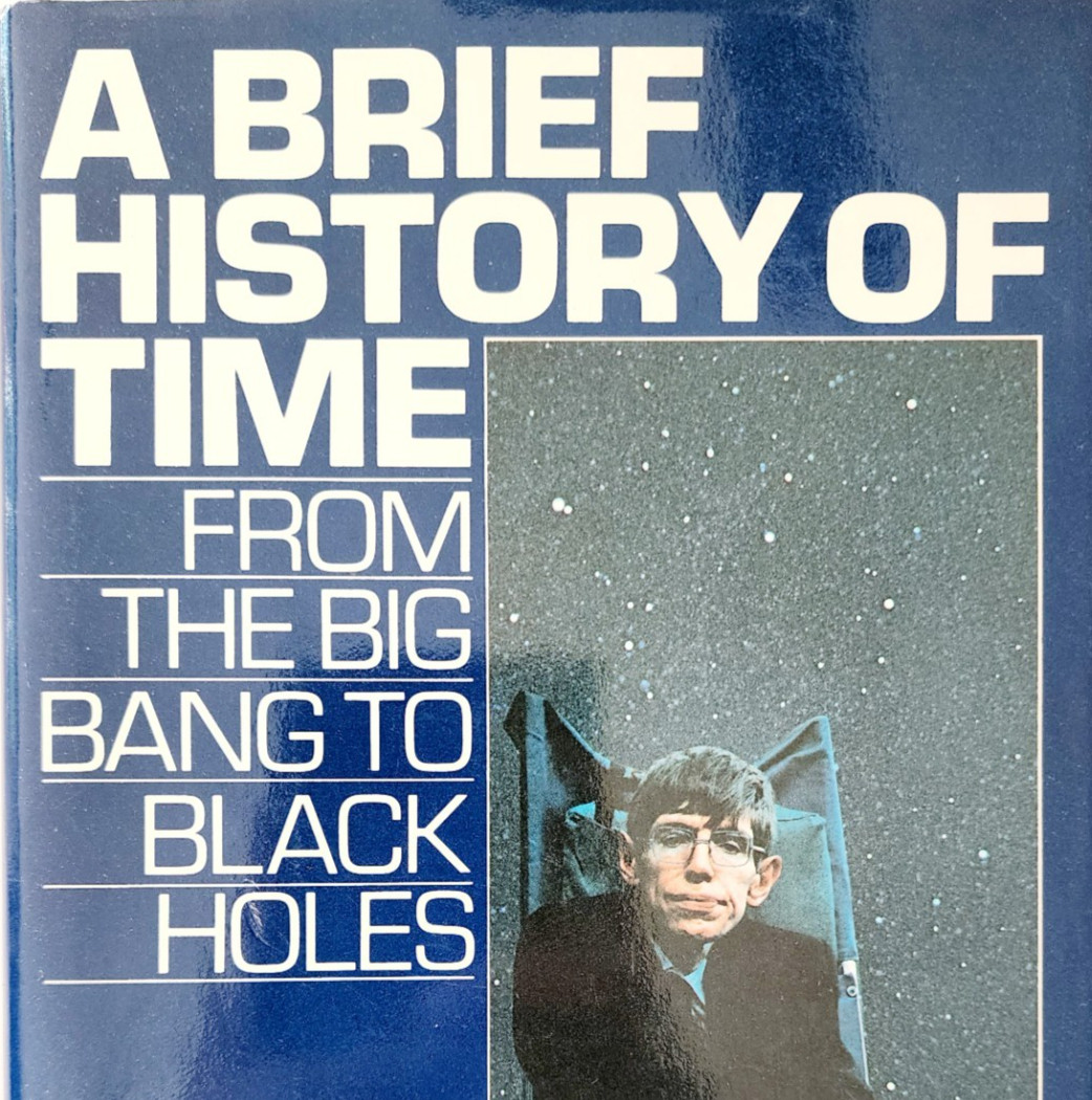 1988 A Brief History Of Time 1st Edition 2nd State w/Dust Jacket Hawking HC F22