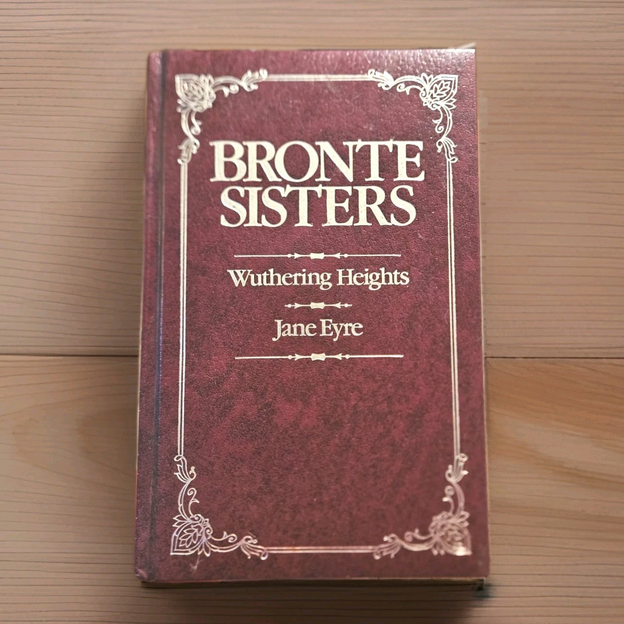 1984. Wuthering Heights & Jane Eyre By The Bronte Sisters | Leather Gilt Edges
