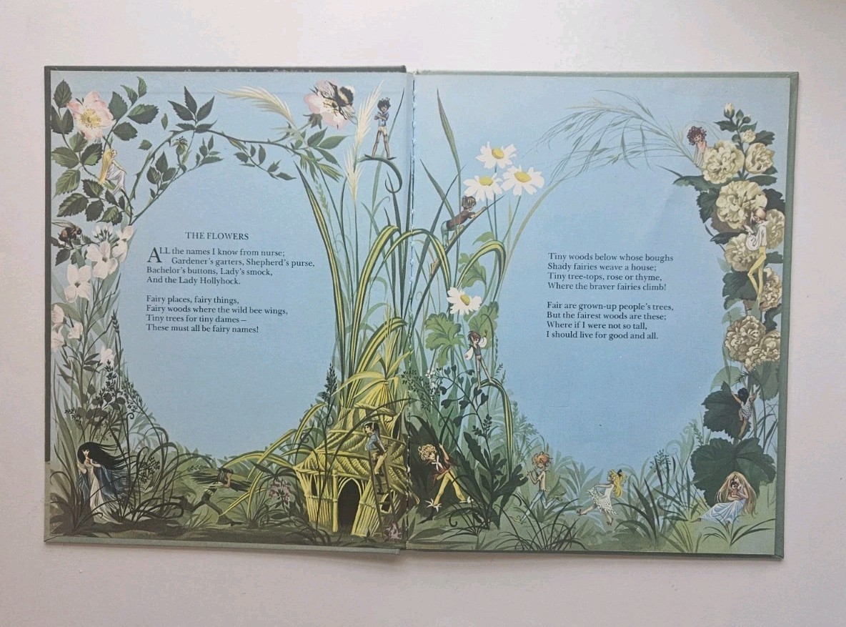 Vintage HC Book A Child’s Garden Of Verses By Robert Louis Stevenson 1971