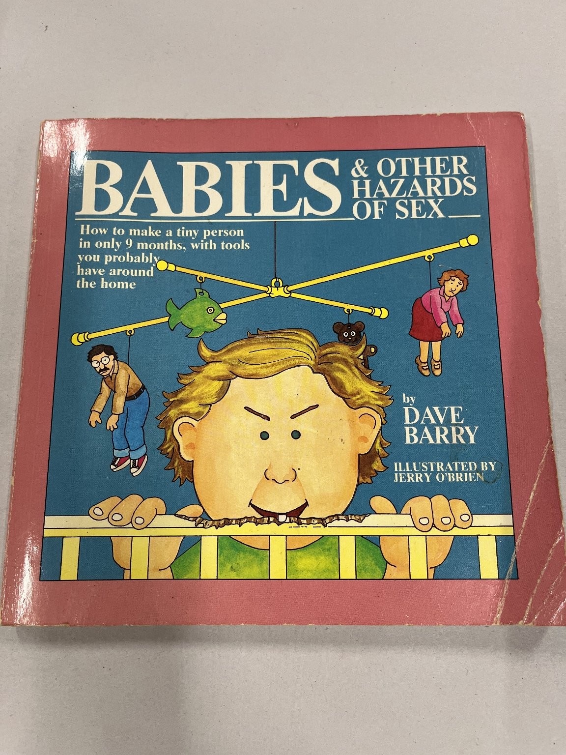 Babies & Other Hazards of Sex by Dave Barry 1984 Illustrated Humor Softcover