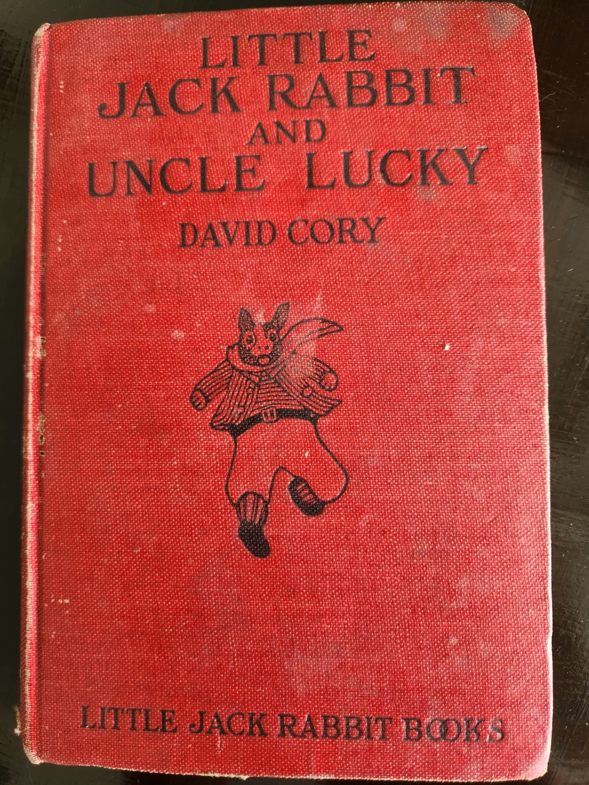 1926 „Little Jack Rabbit and Uncle Lucky“ Series Color Pics By Davy Cory 127 Pgs