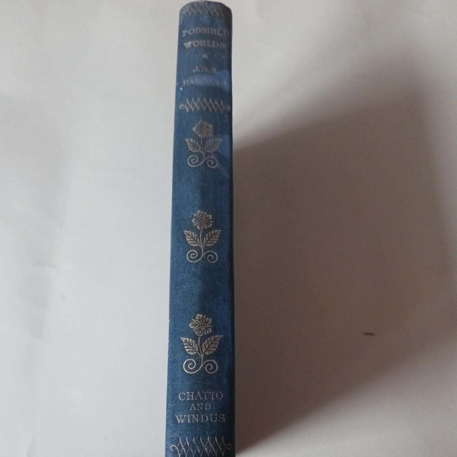 Possible Worlds and Other Essays; by J.B.S Haldane, 1932 Chatto & Windus