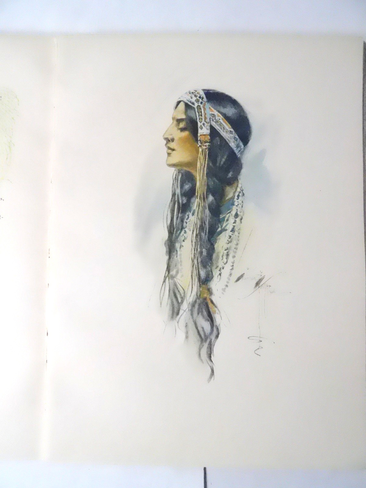 1906 The Song of HIAWATHA-Henry W .Longfellow/Harrison Fisher Illustrated