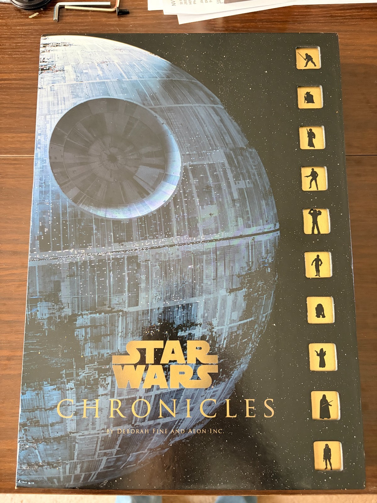 Star Wars Chronicles Hardcover w Slipcase Deborah Fine AEON 1997