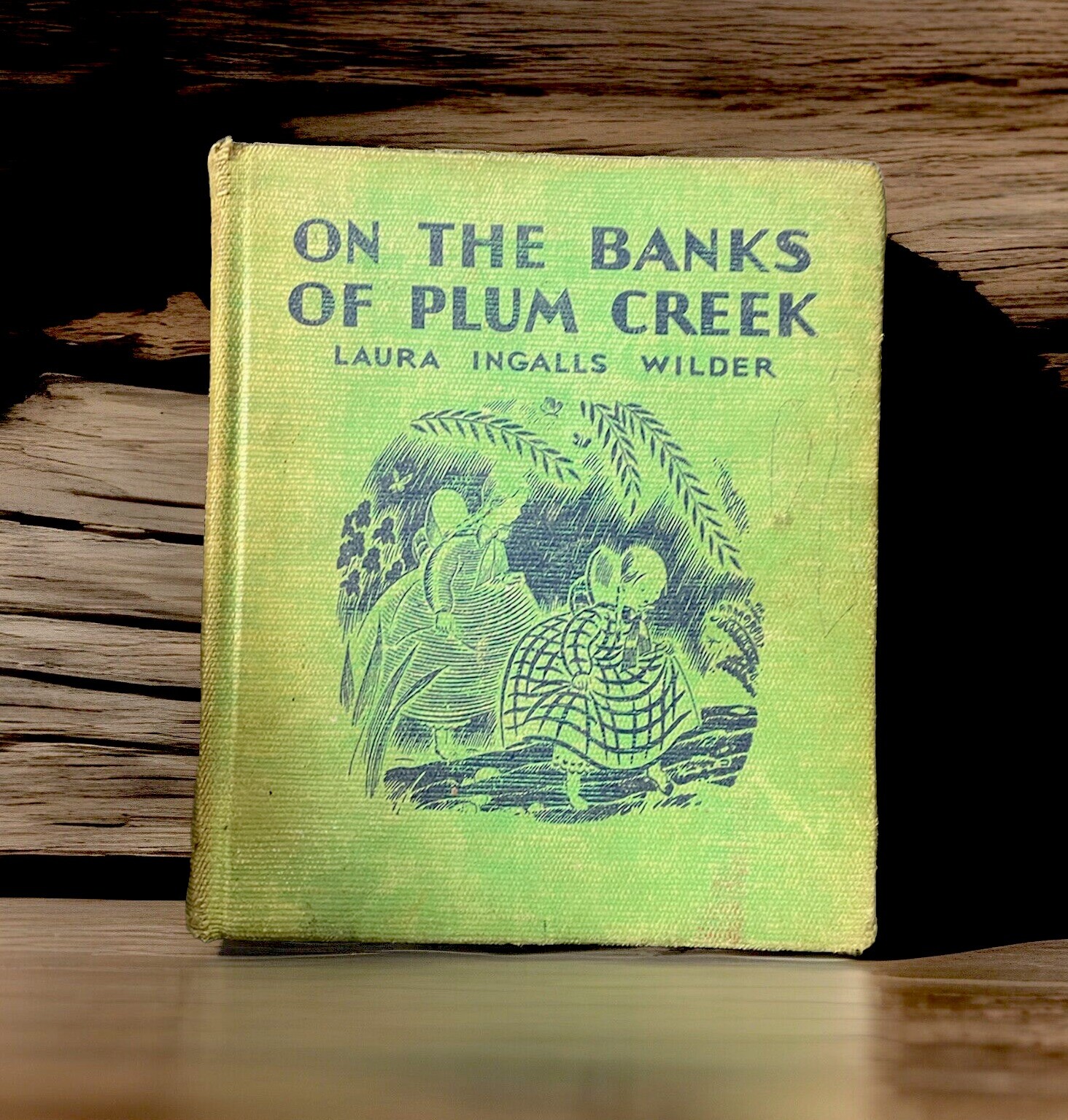 On the Banks of Plum Creek Laura Ingalls Wilder Sewell/Boyle 1937, 4th Edition