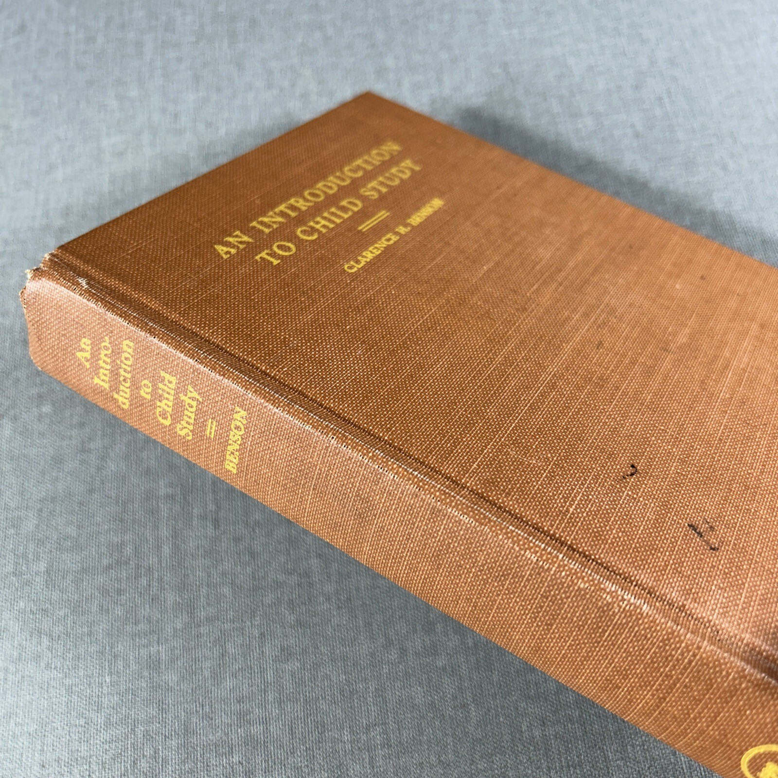 An Introduction to Child Study by Clarence Benson 1957 Vintage Hardcover Book