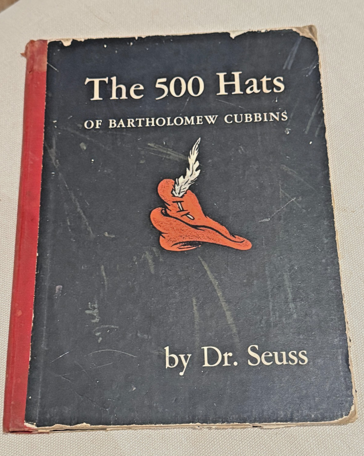 Vintage The 500 Hats of Bartholomew Cubbins by Dr. Seuss, published by Vanguard