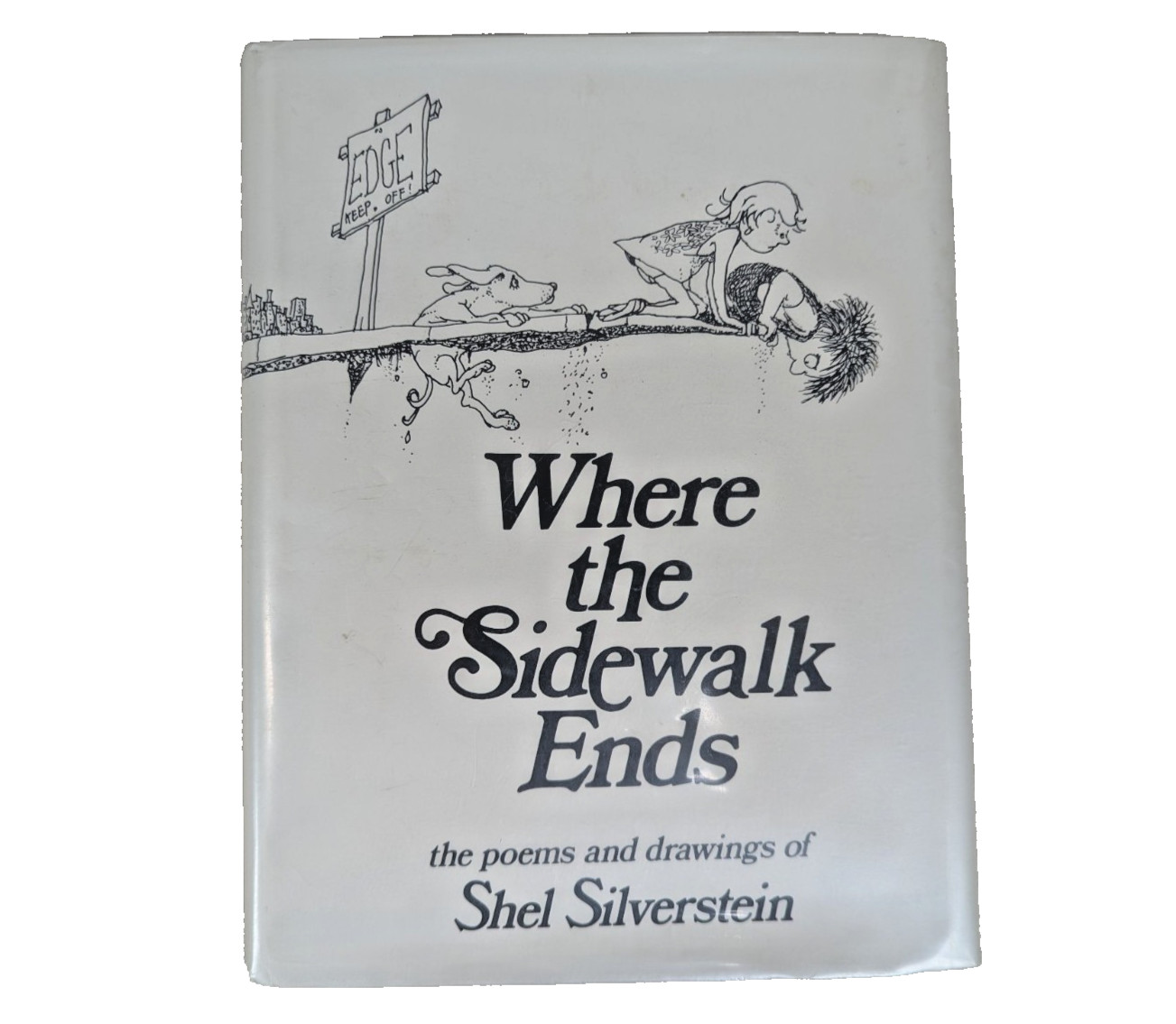 Where The Sidewalk Ends Shel Silverstein 1974 First Edition Non-1st Print HC DJ