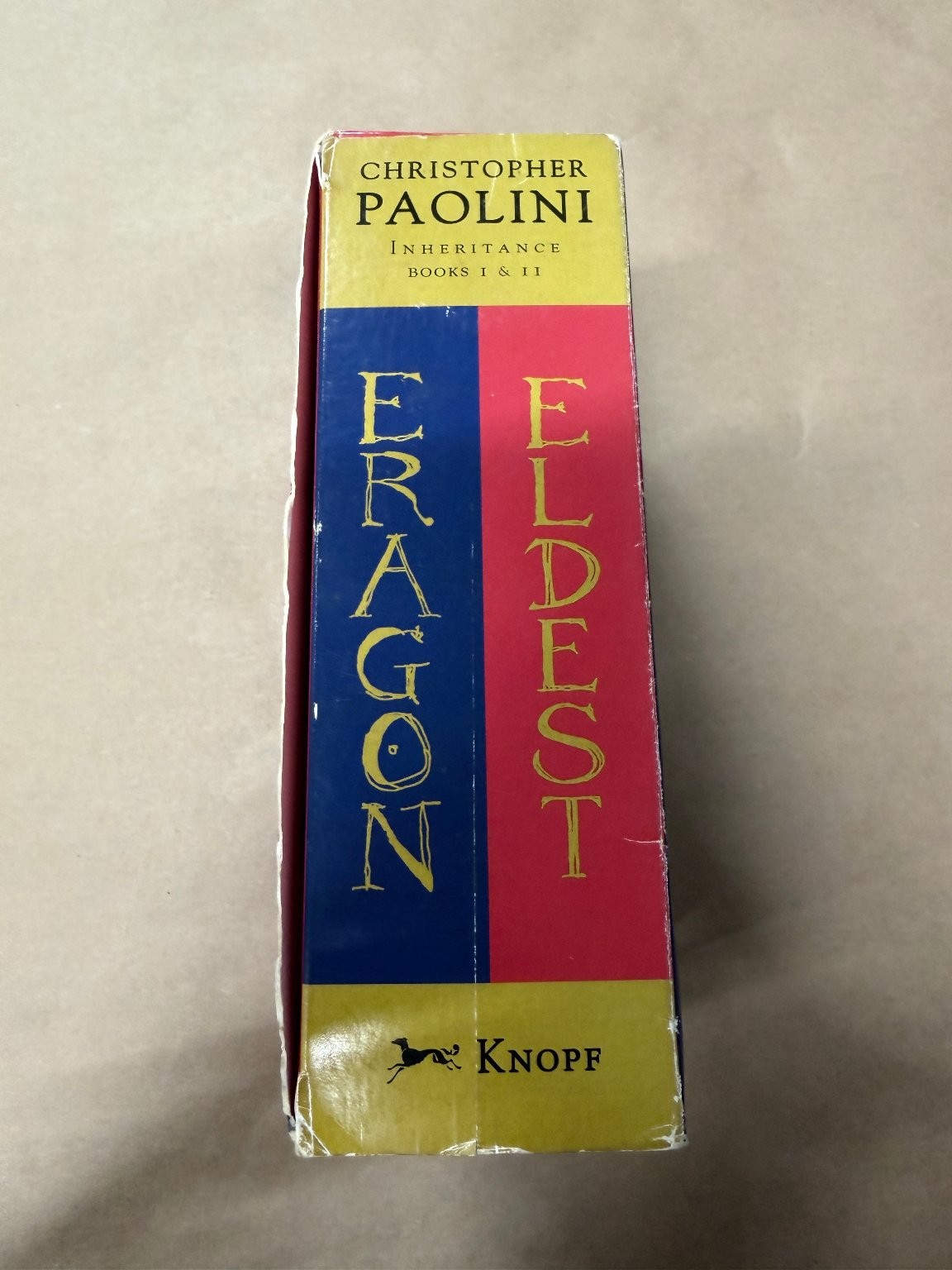 Eragon Eldest Inheritance Books 1 & 2 Christopher Paolini Slipcase Fantasy