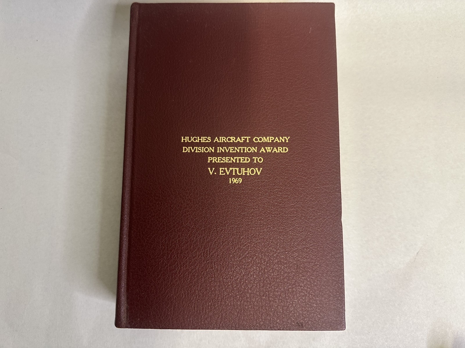 1969 Hughes Aircraft Co. Division Invention Award, Principles of Optics-Max Born