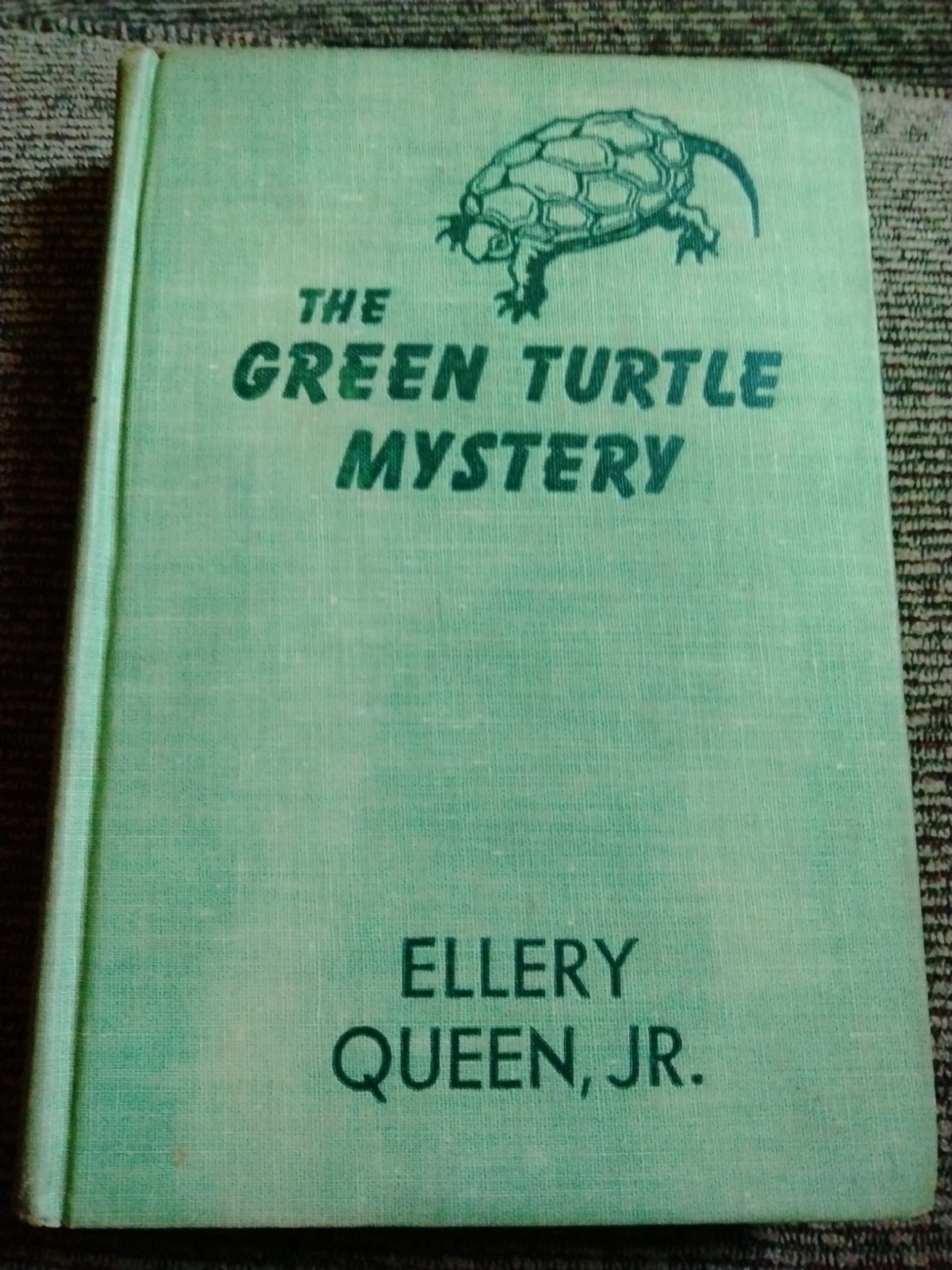 The Green Turtle Mystery By Ellery Queen Jr. First Edition HC 1944