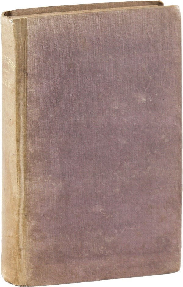 THE PHILADELPHIA BOOK – 1836 gift book in ribbon-embossed cloth, VG
